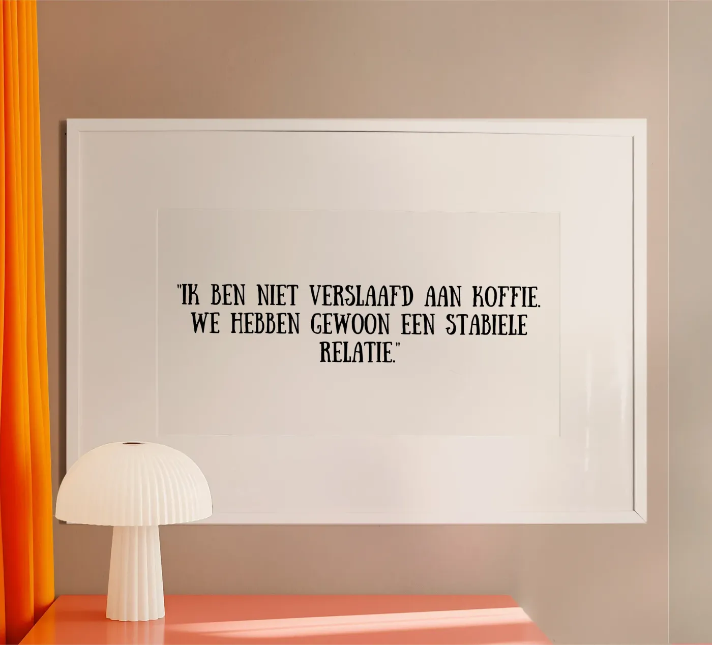 Coffee Poster von Quotes of the day