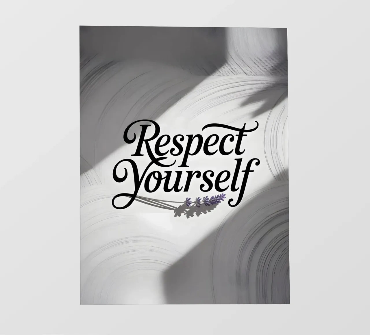 Respect Yourself telo in pvc da Aphorismiker