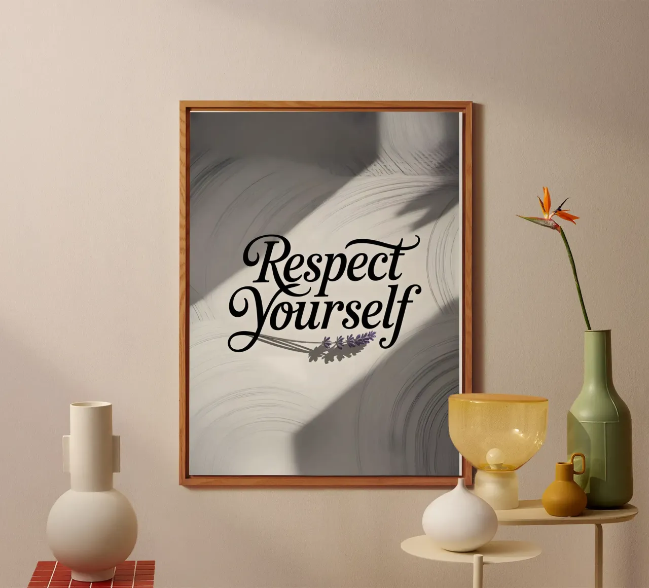 Respect Yourself alluminio dibond da Aphorismiker