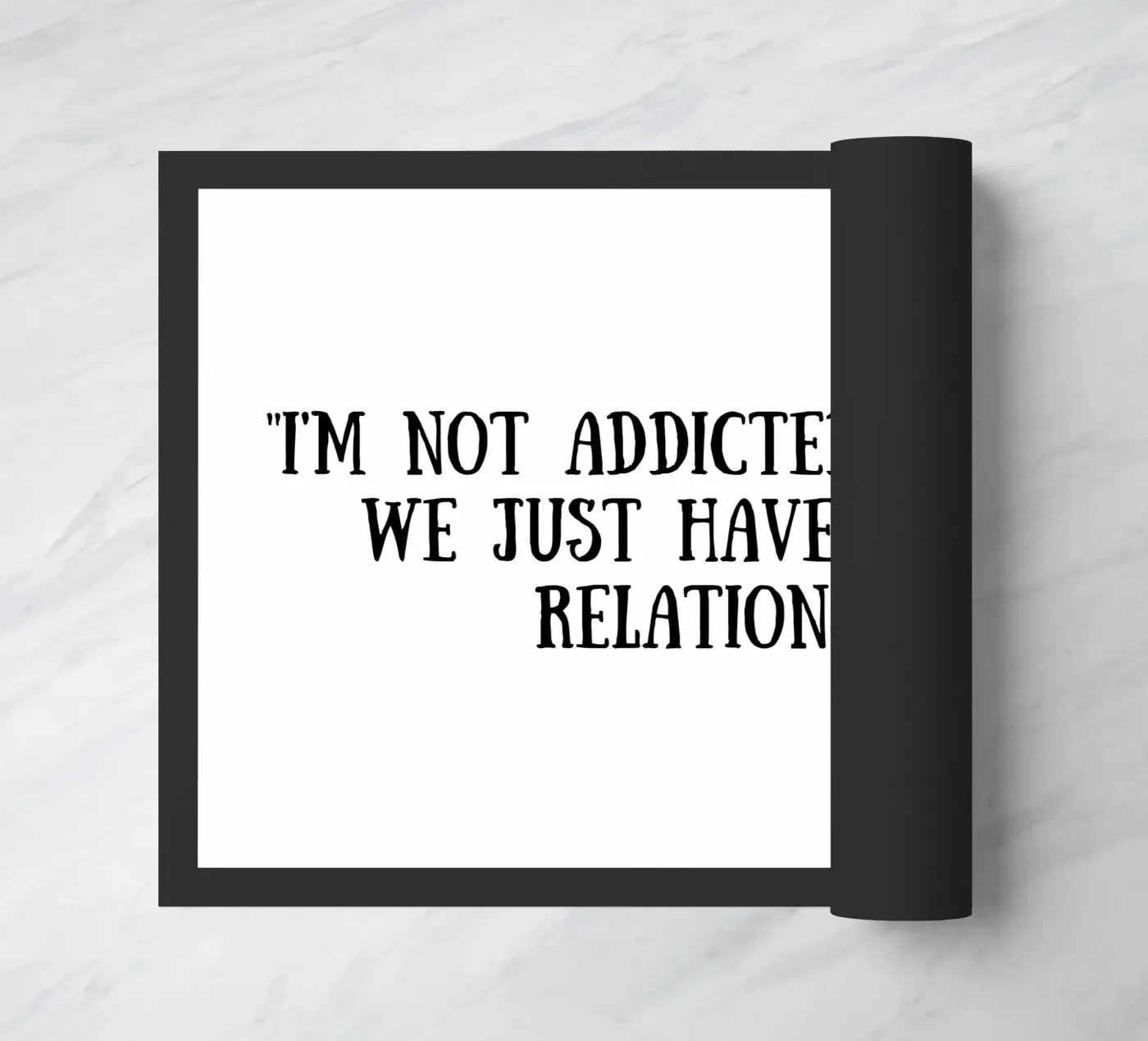 Kaffee Fußmatte von Quotes of the day