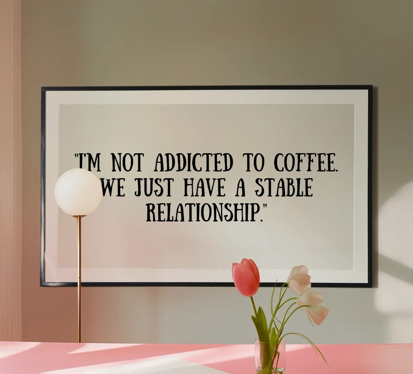 Coffee poster van Quotes of the day