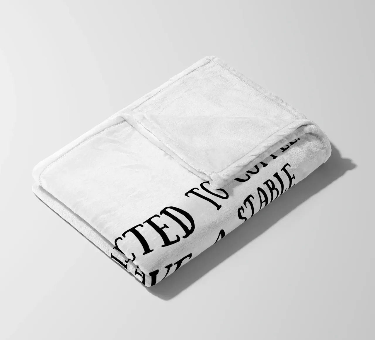 Caffè coperta in pile da Quotes of the day