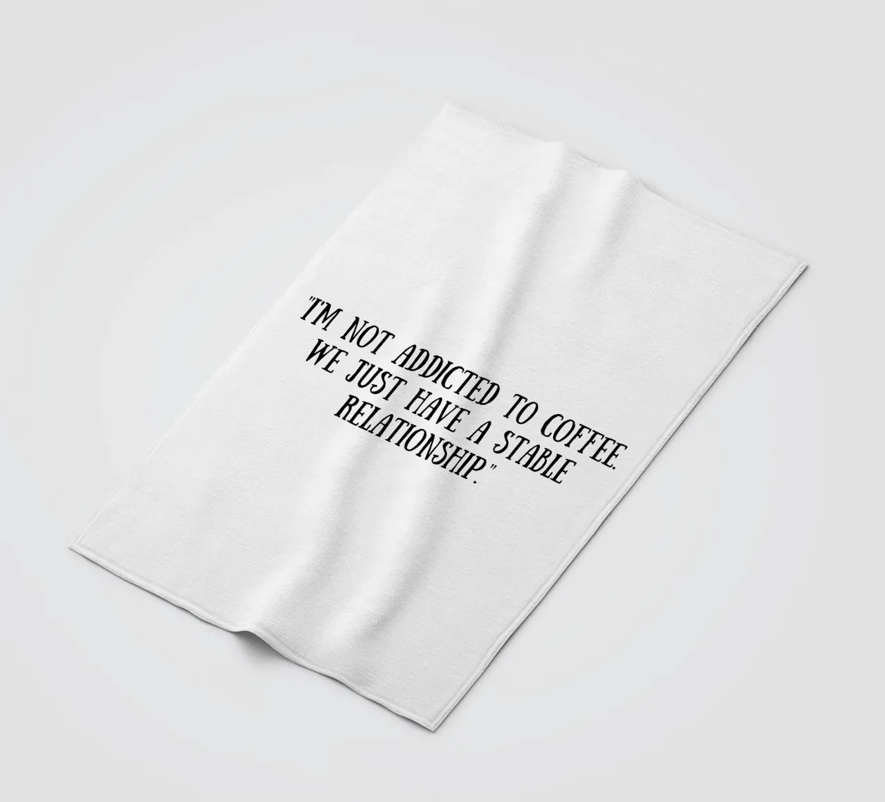 Caffè coperta in pile da Quotes of the day