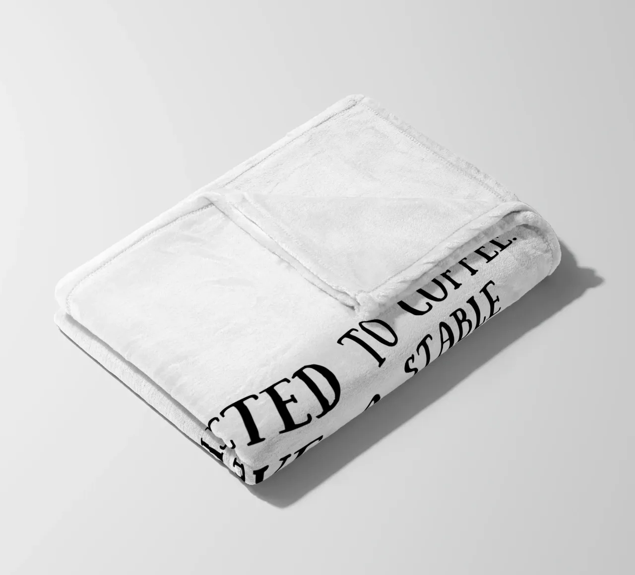 Caffè coperta in pile da Quotes of the day