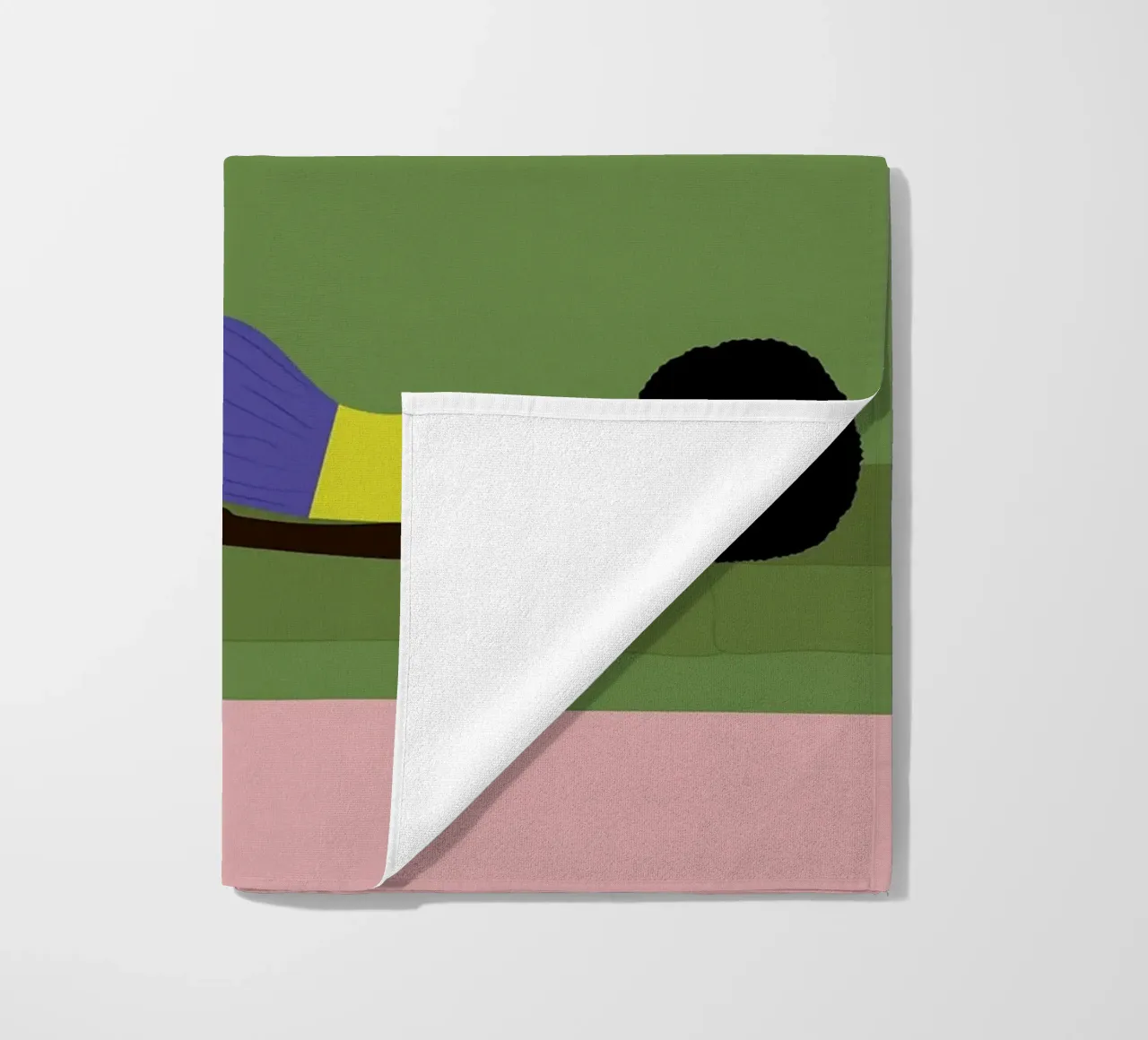 Moody beach towel by maluniq