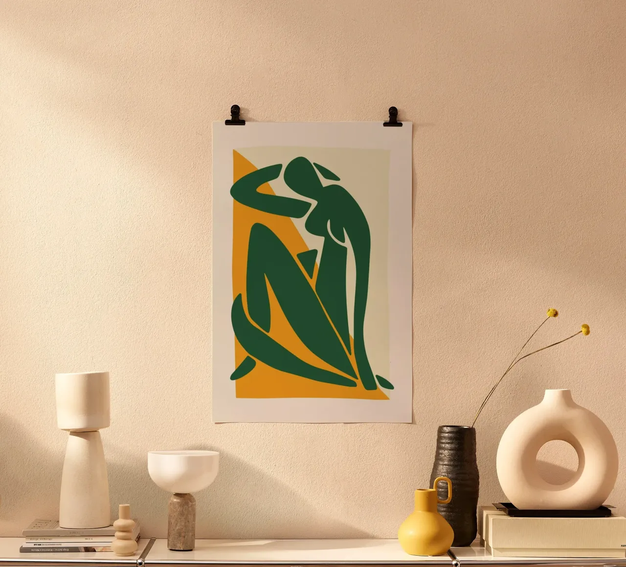 Self-Love with Sunlight poster con telaio in plastica da Pure