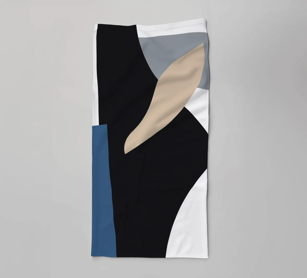 Abstract paper cuts 1 towel by NouveauPrints