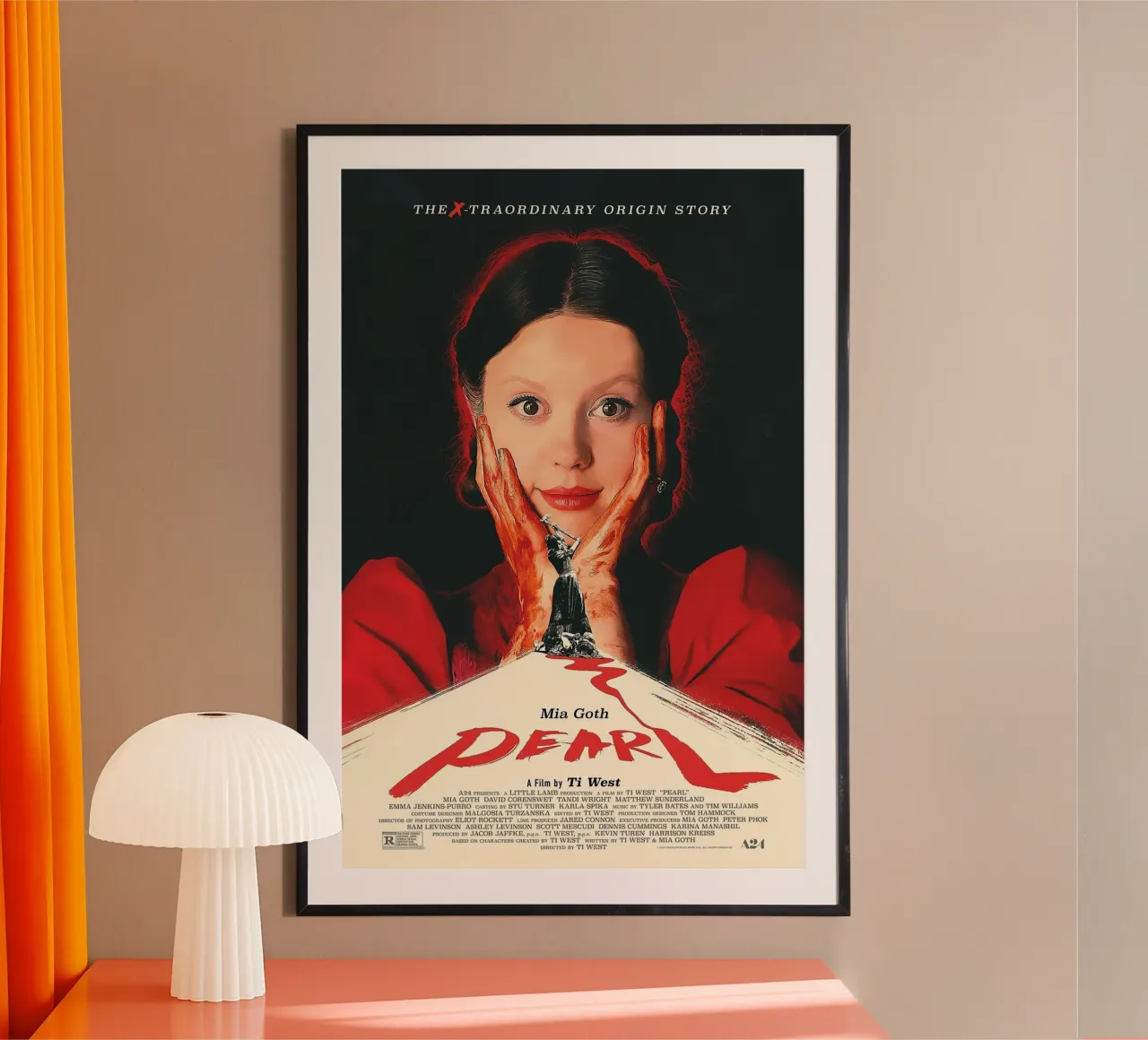 Pearl – A24 Horror poster da Attaboy Dsgn