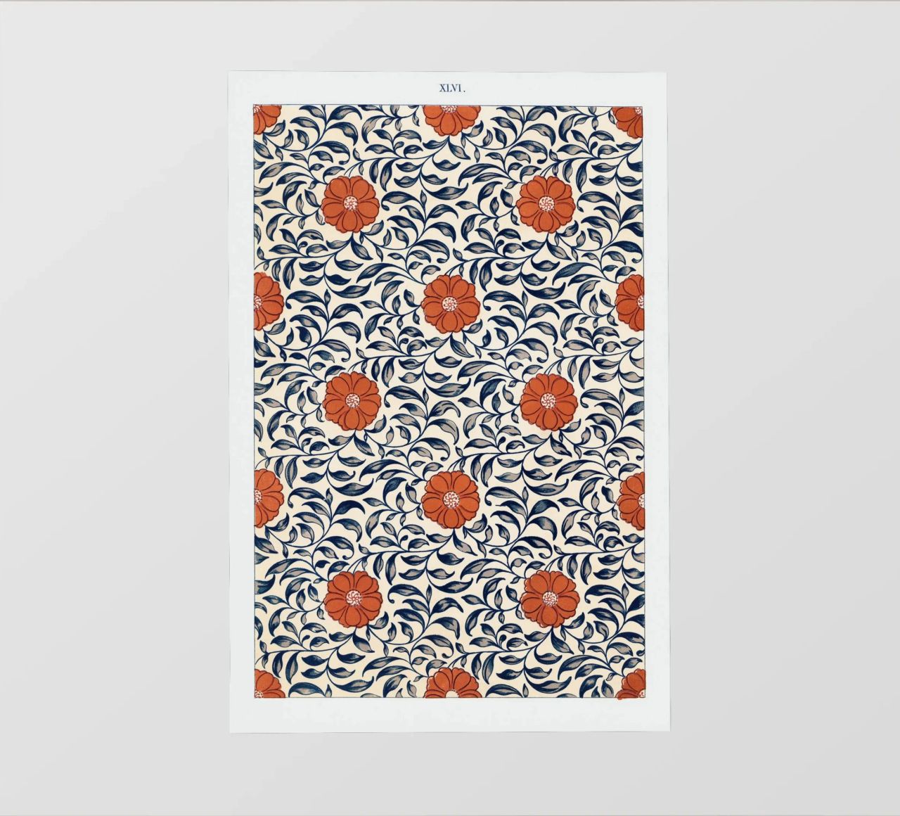 Flower pattern pellicola backlit da vintageshop