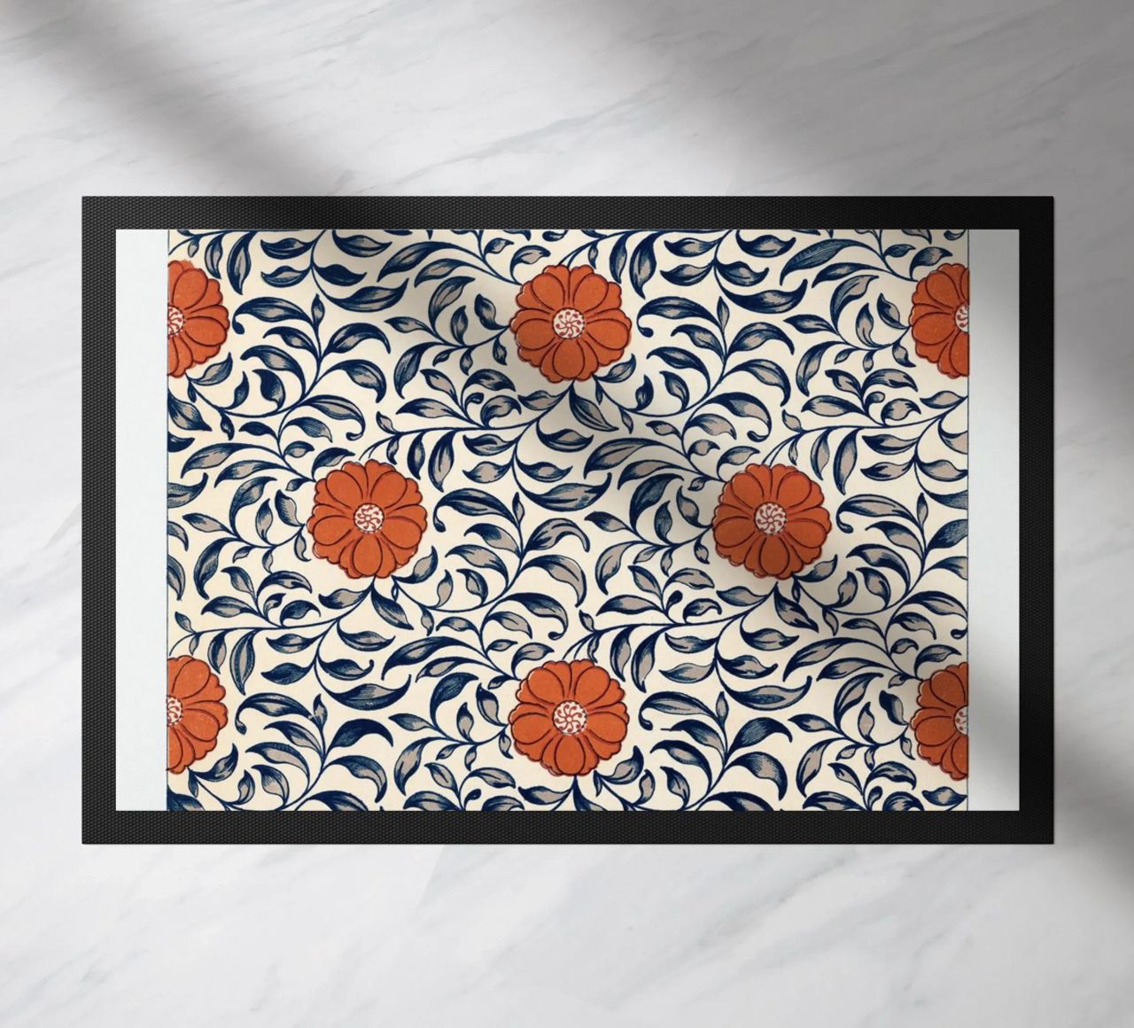 Flower pattern zerbino da vintageshop