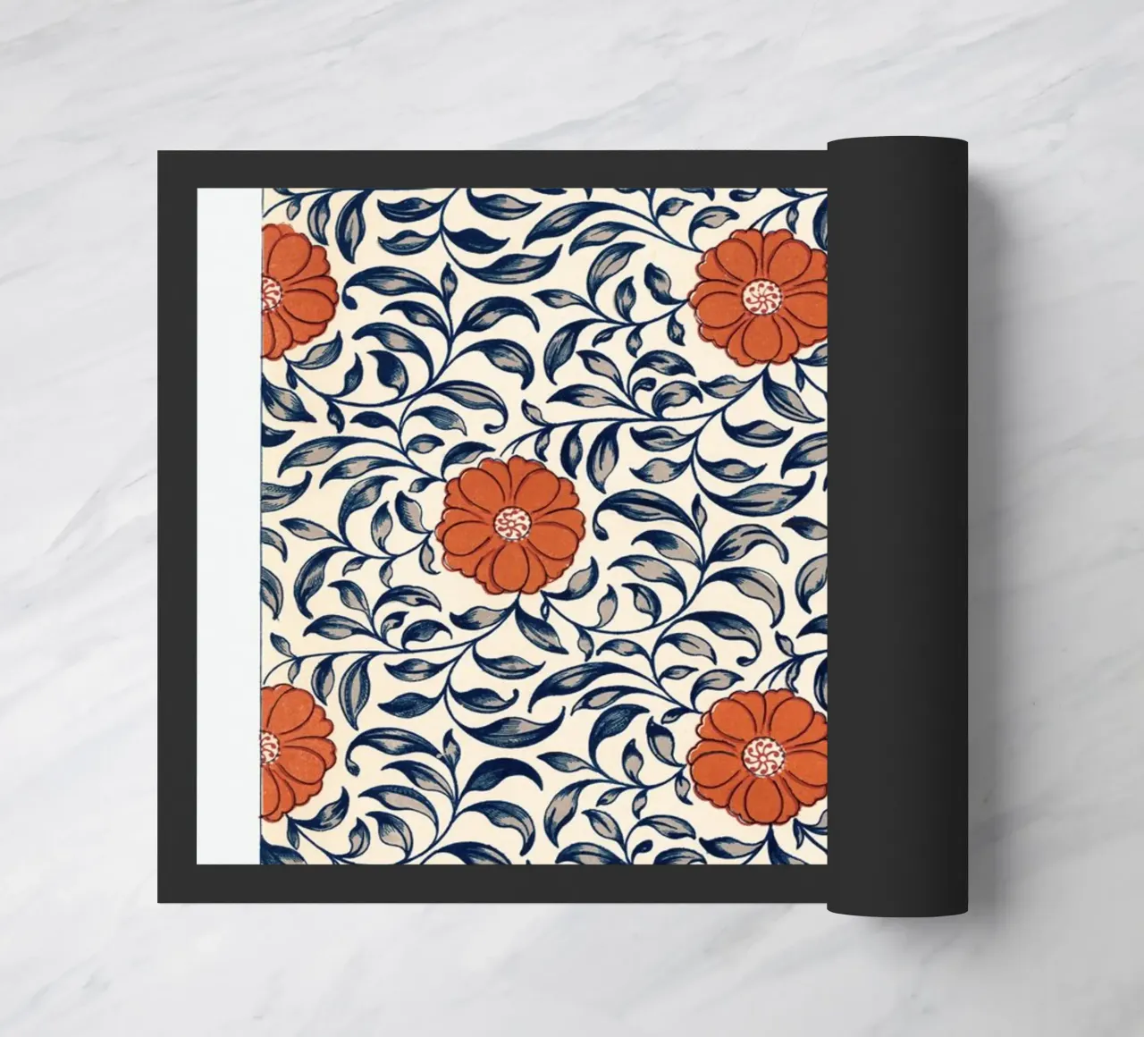 Flower pattern zerbino da vintageshop