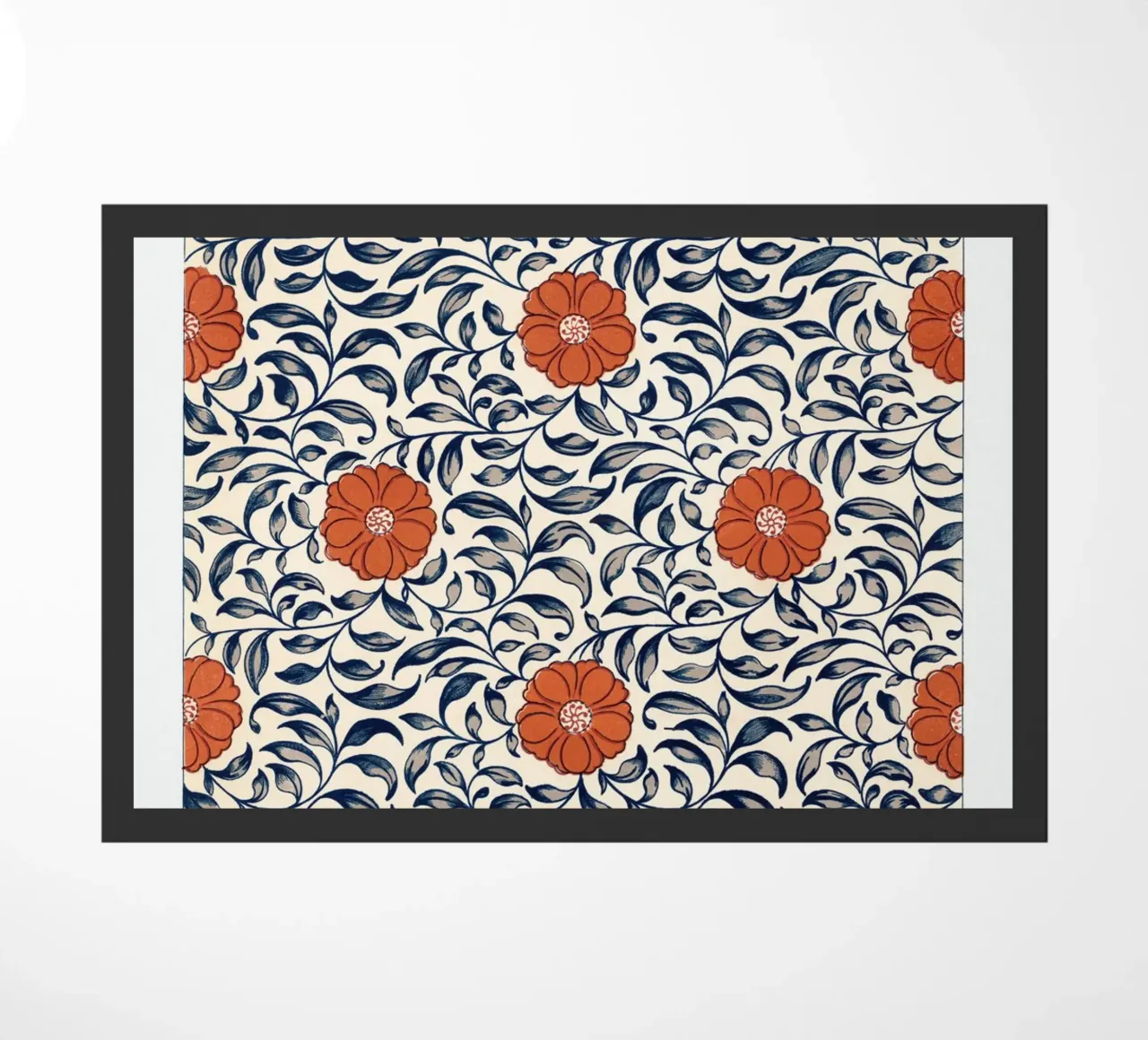 Flower pattern zerbino da vintageshop