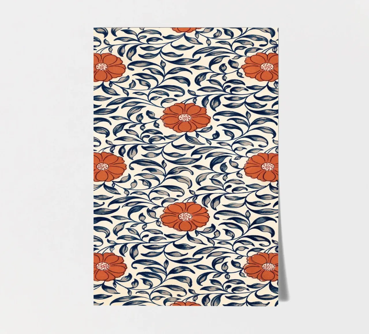 Flower pattern sticker sheet by vintageshop