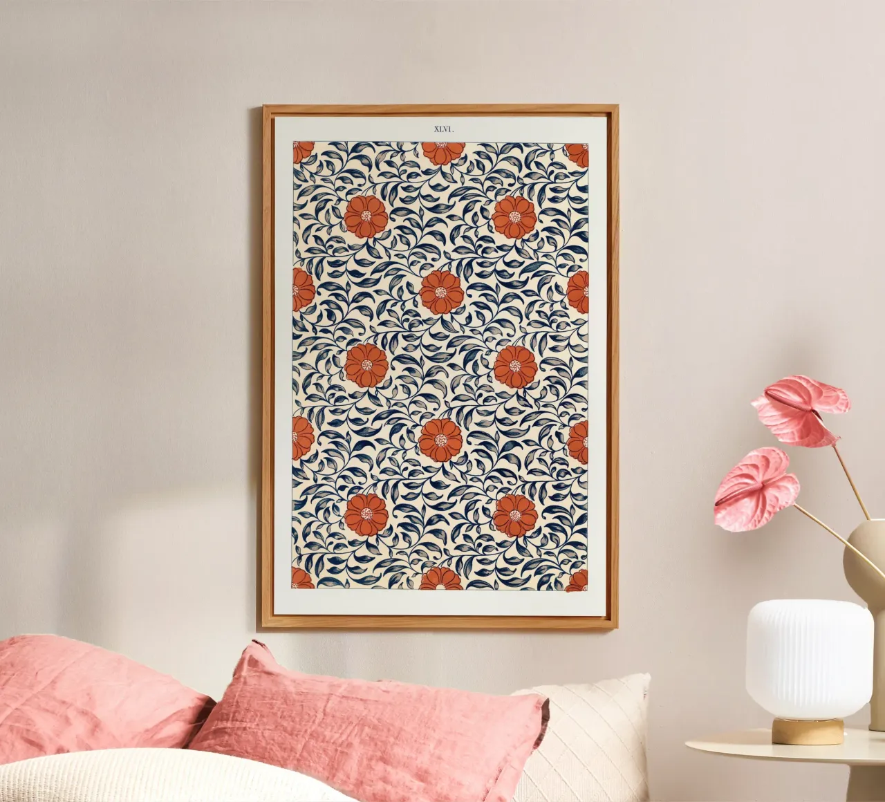 Flower pattern alluminio dibond da vintageshop