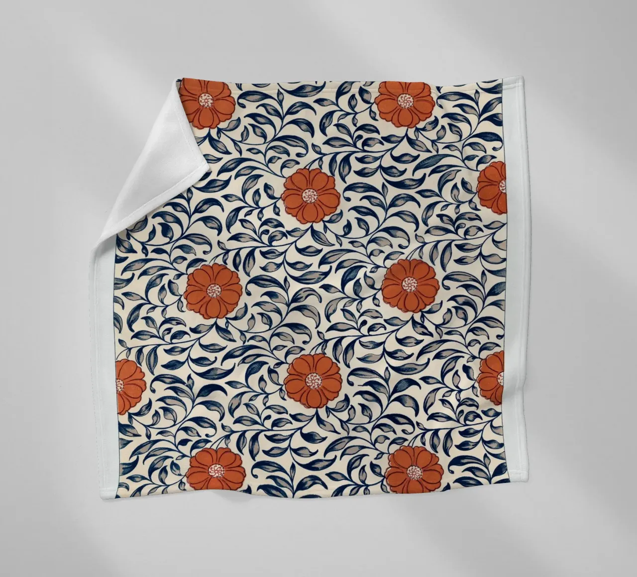 Flower pattern coperta in pile da vintageshop