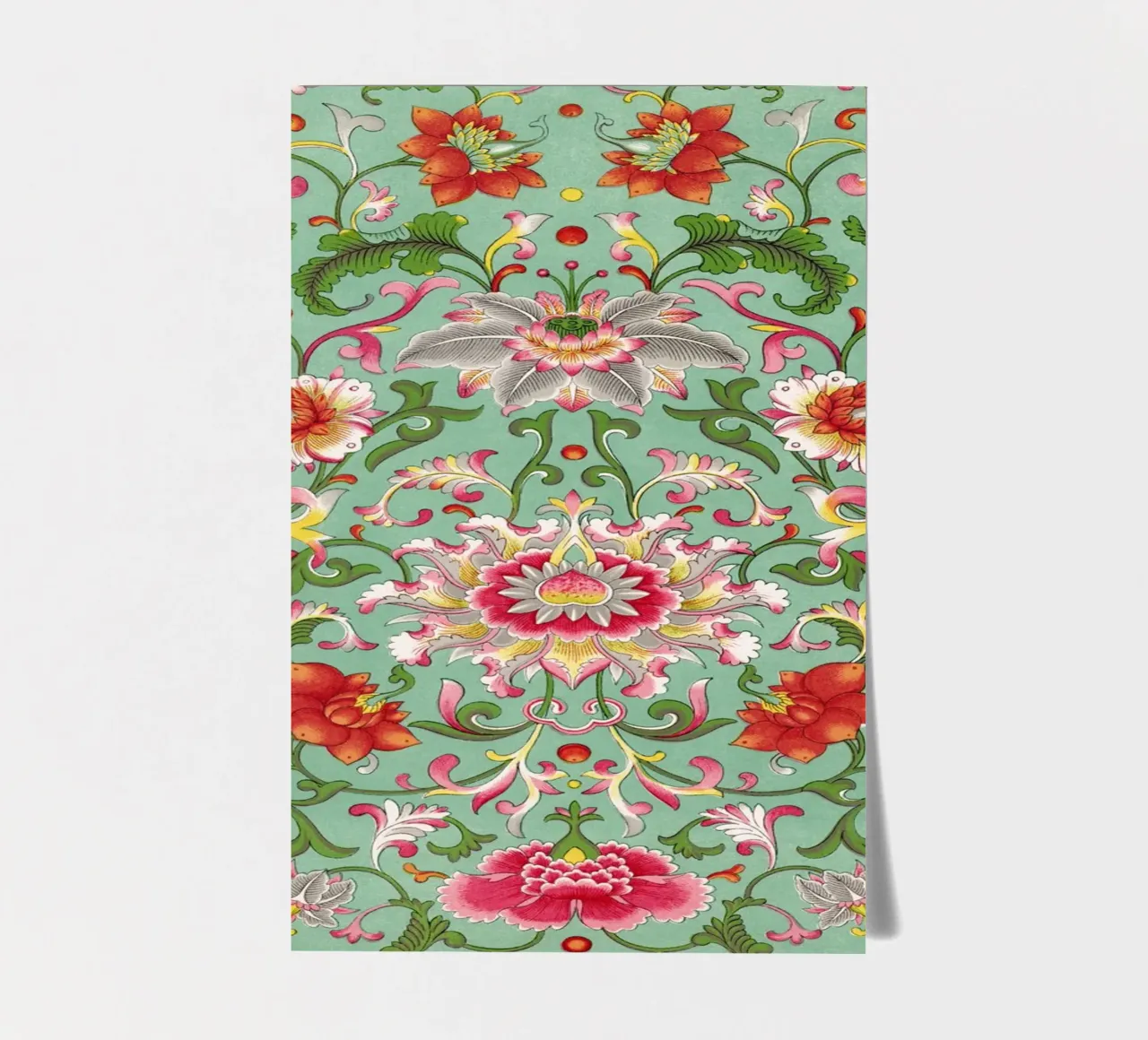 Colorful floral pattern sticker sheet by vintageshop