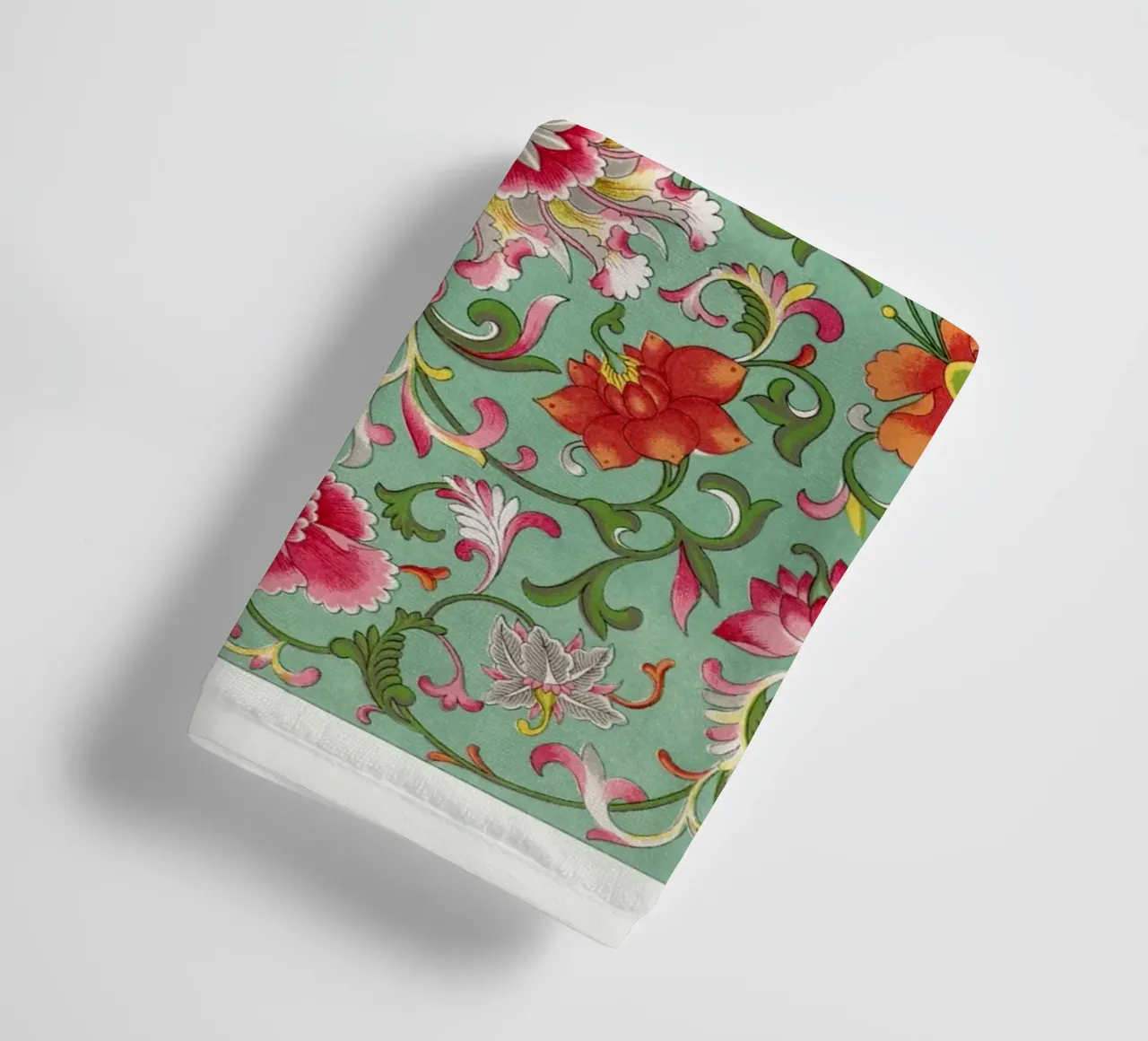 Colorful floral pattern asciugamano da bagno da vintageshop