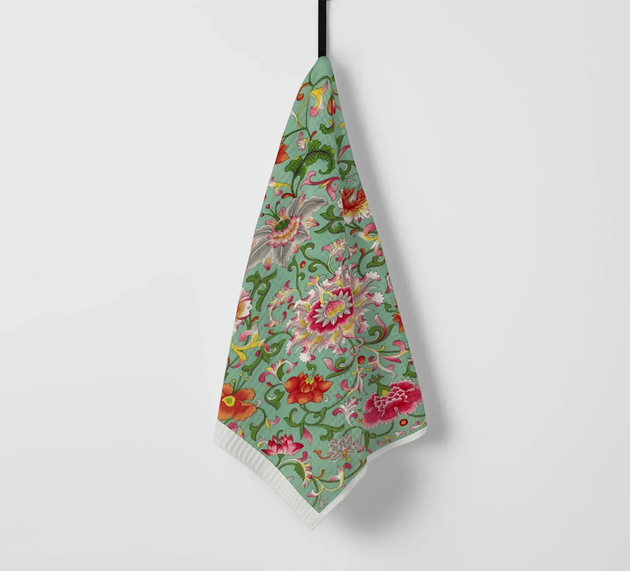 Colorful floral pattern canovaccio da cucina da vintageshop