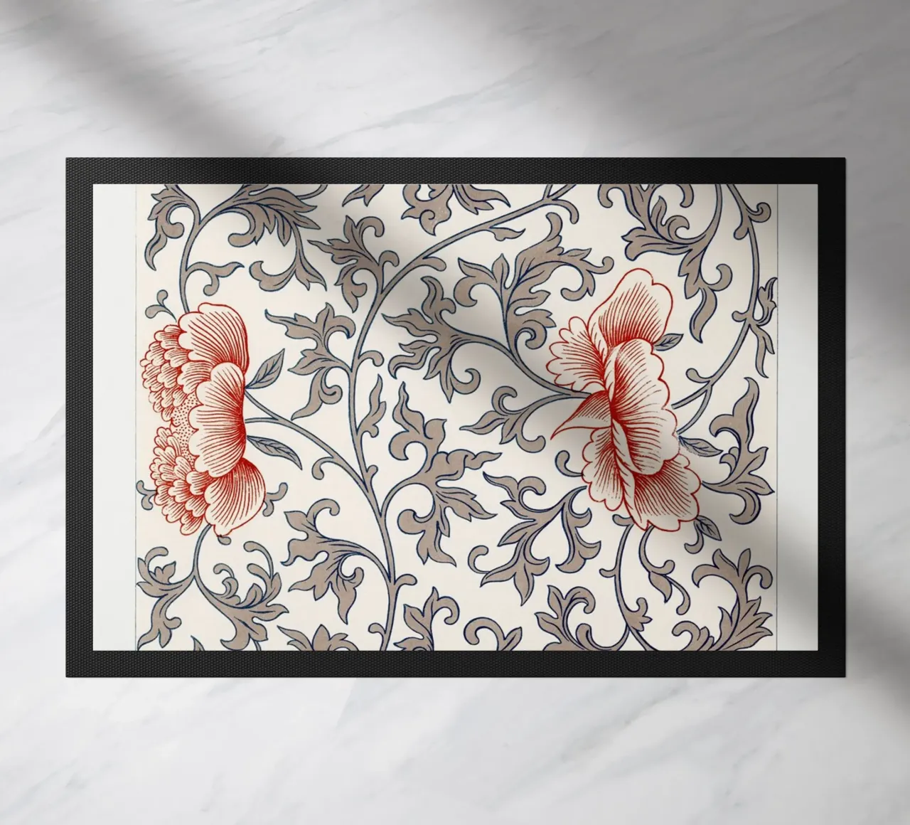 Flower pattern zerbino da vintageshop