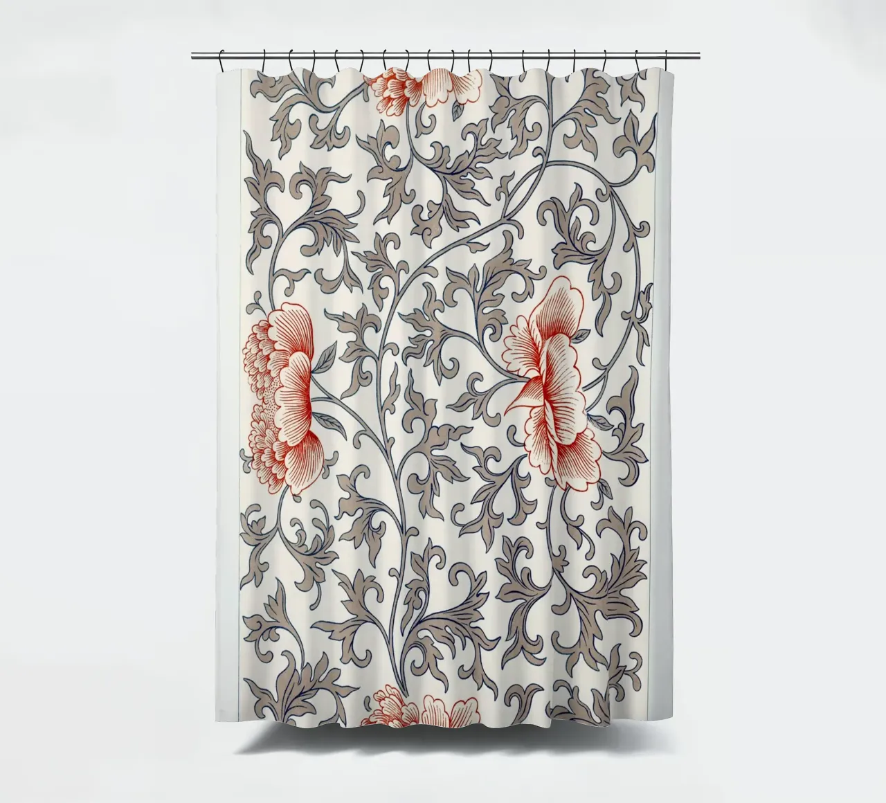 Flower pattern Duschvorhang von vintageshop