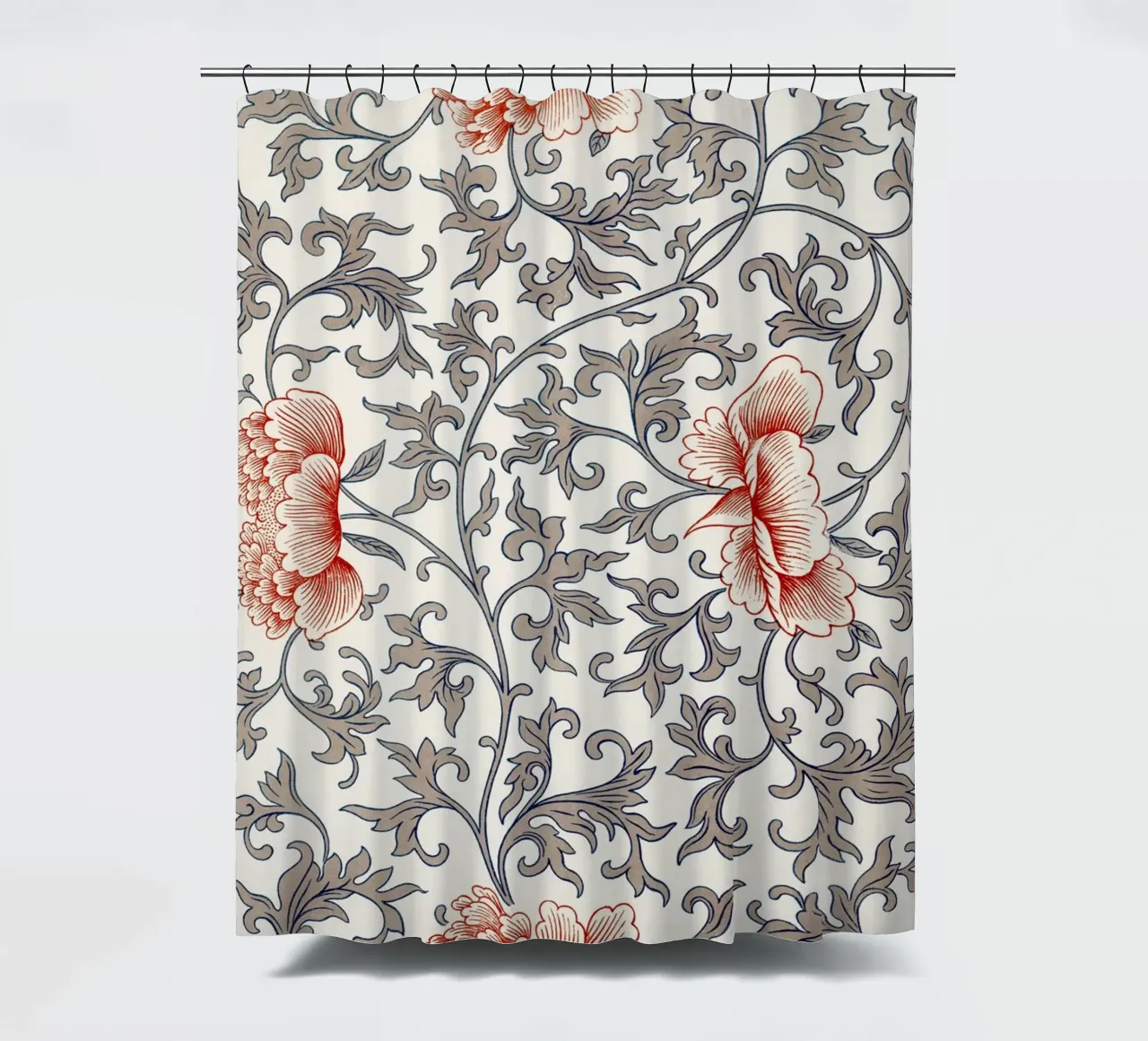 Flower pattern Duschvorhang von vintageshop