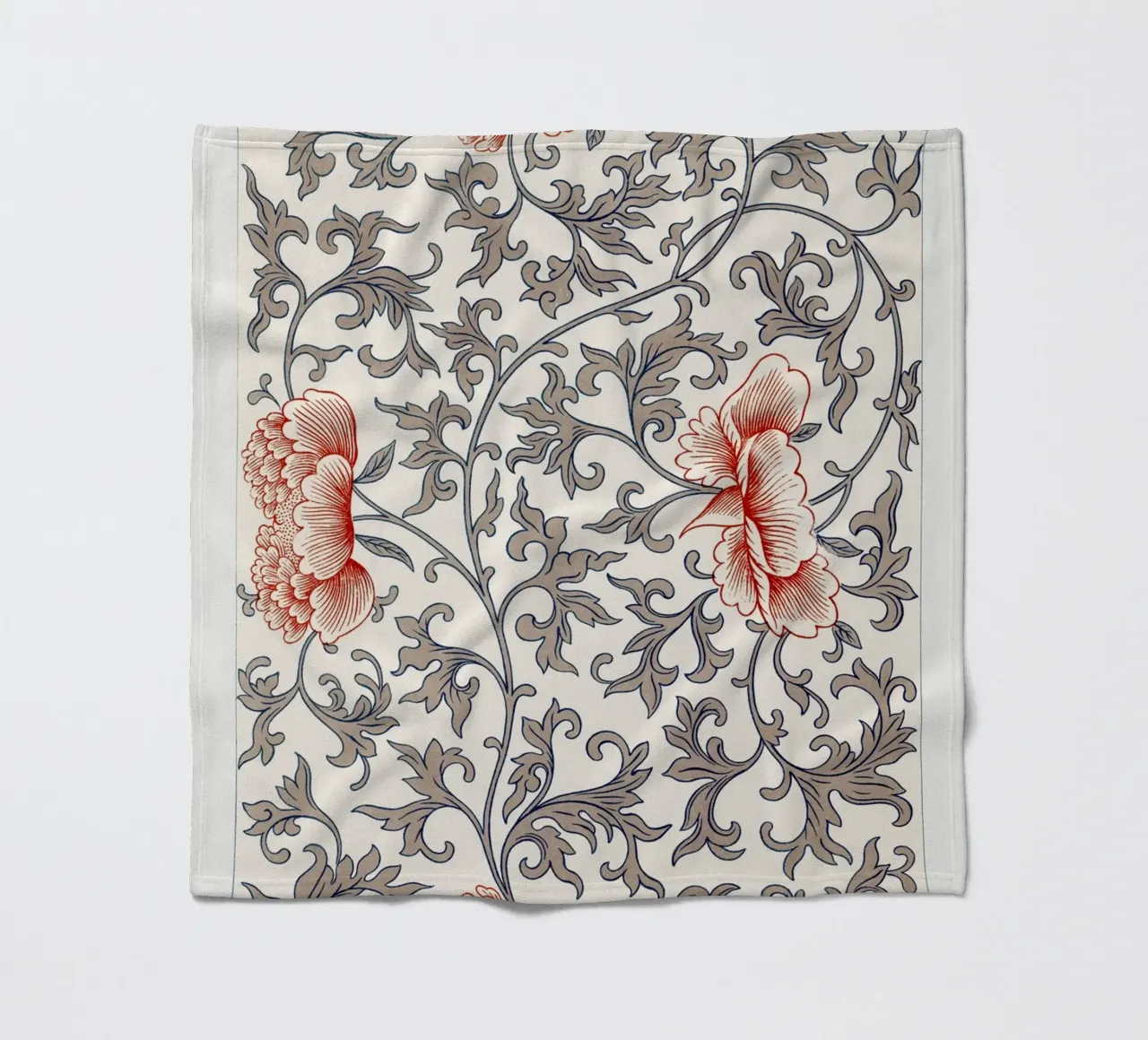 Flower pattern coperta in pile da vintageshop