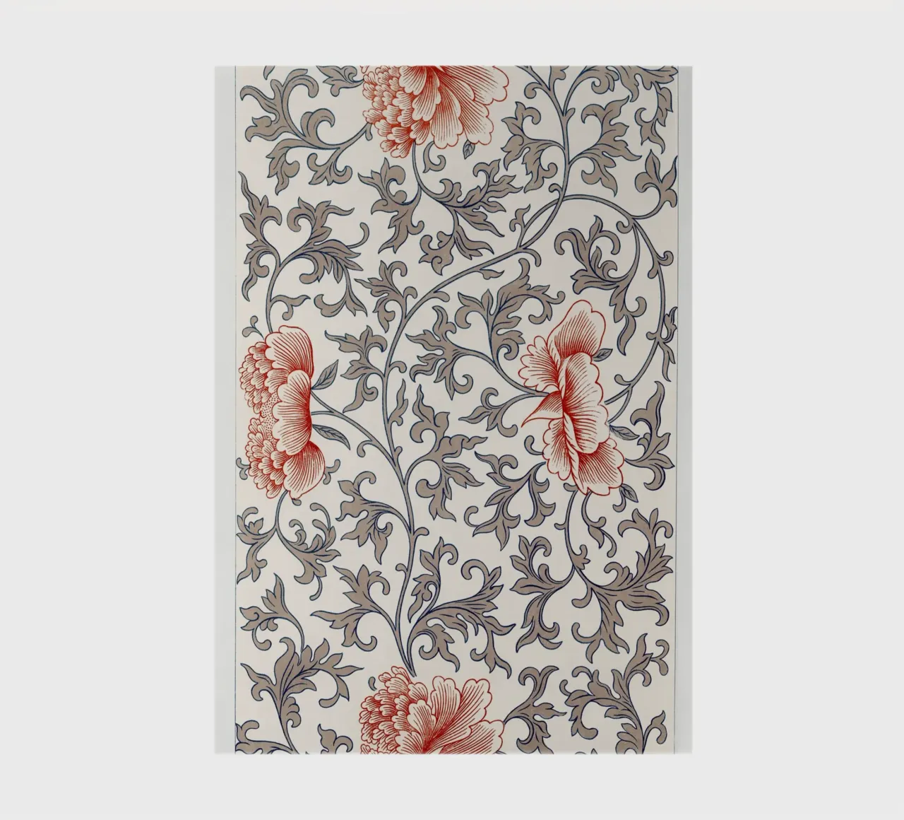 Flower pattern notebook by vintageshop