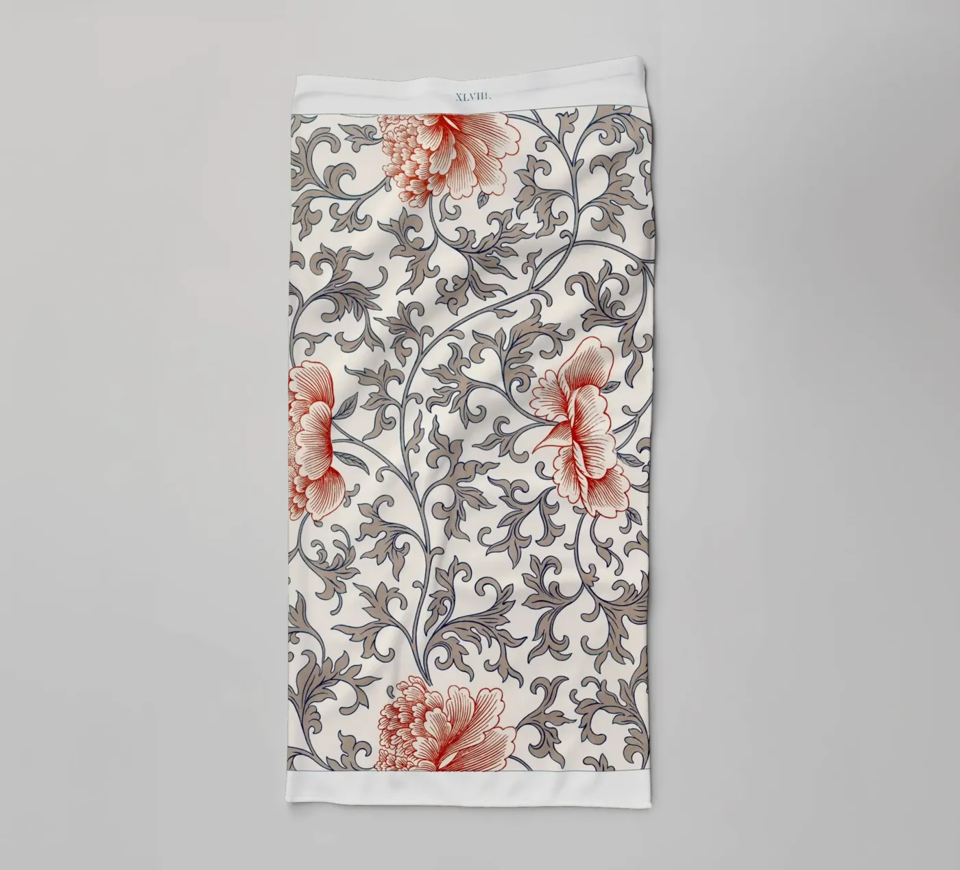 Flower pattern towel by vintageshop