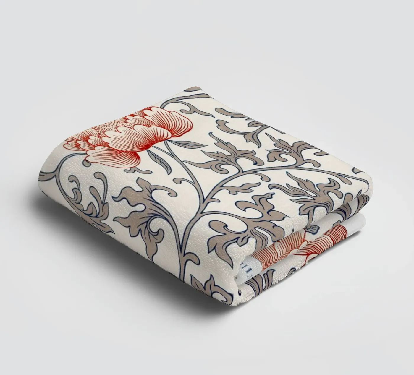 Flower pattern towel by vintageshop
