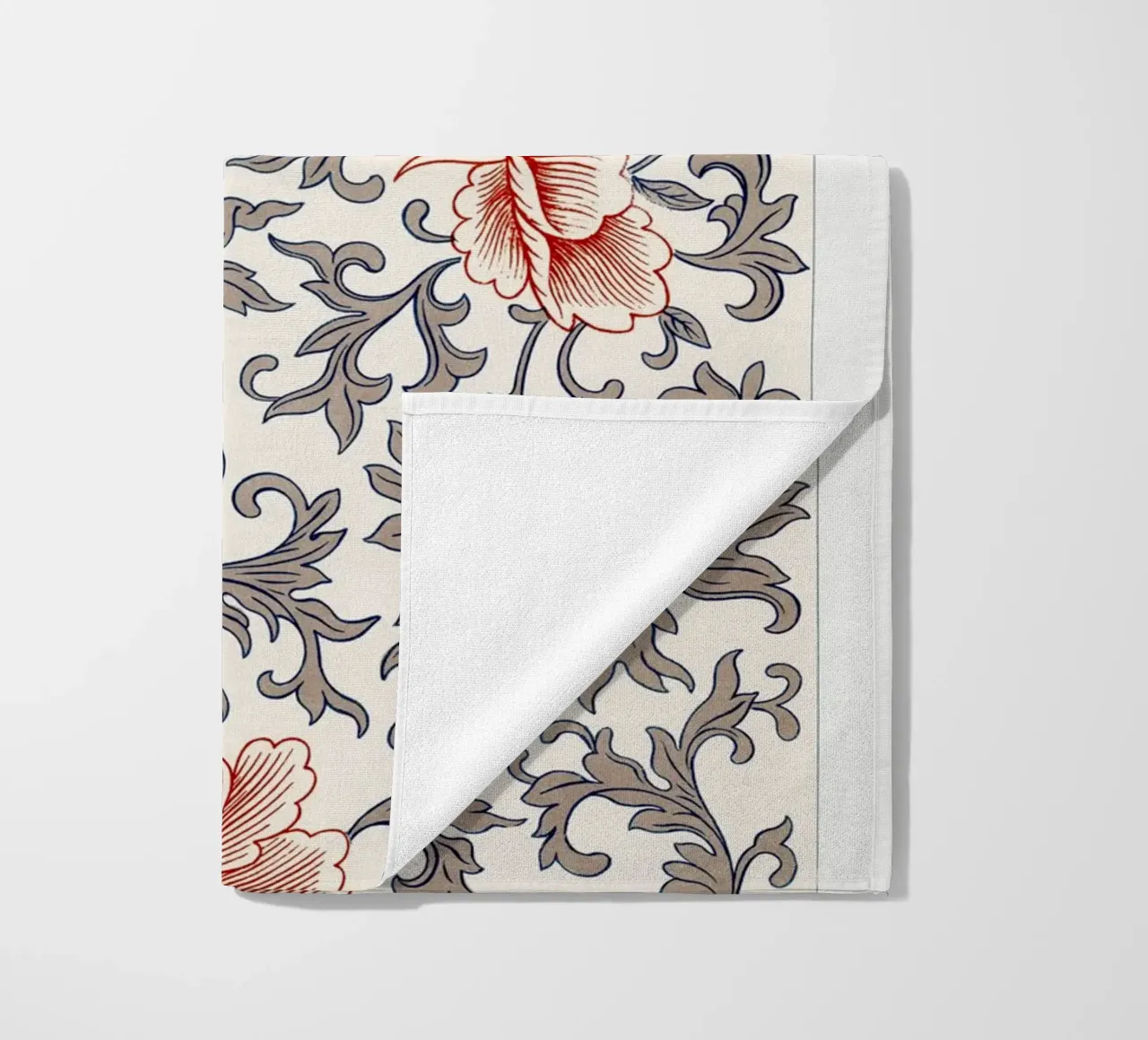 Flower pattern telo mare da vintageshop