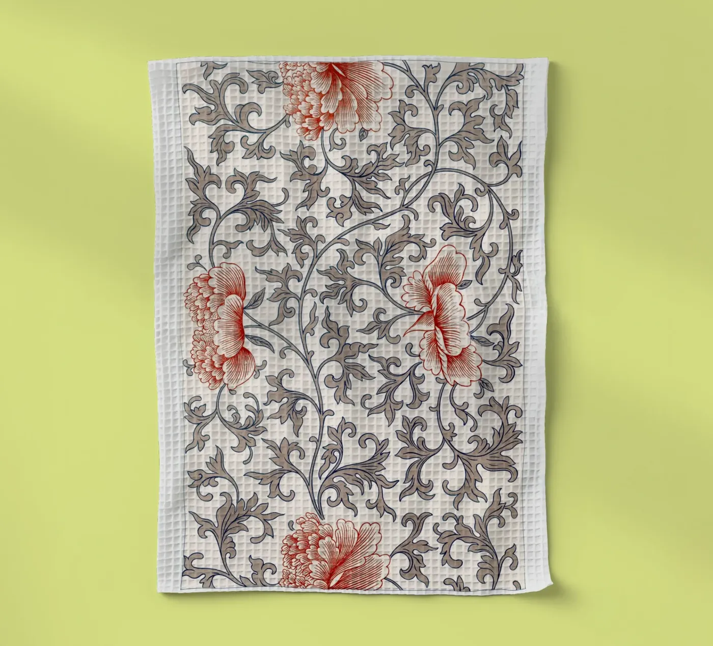 Flower pattern Geschirrtuch von vintageshop