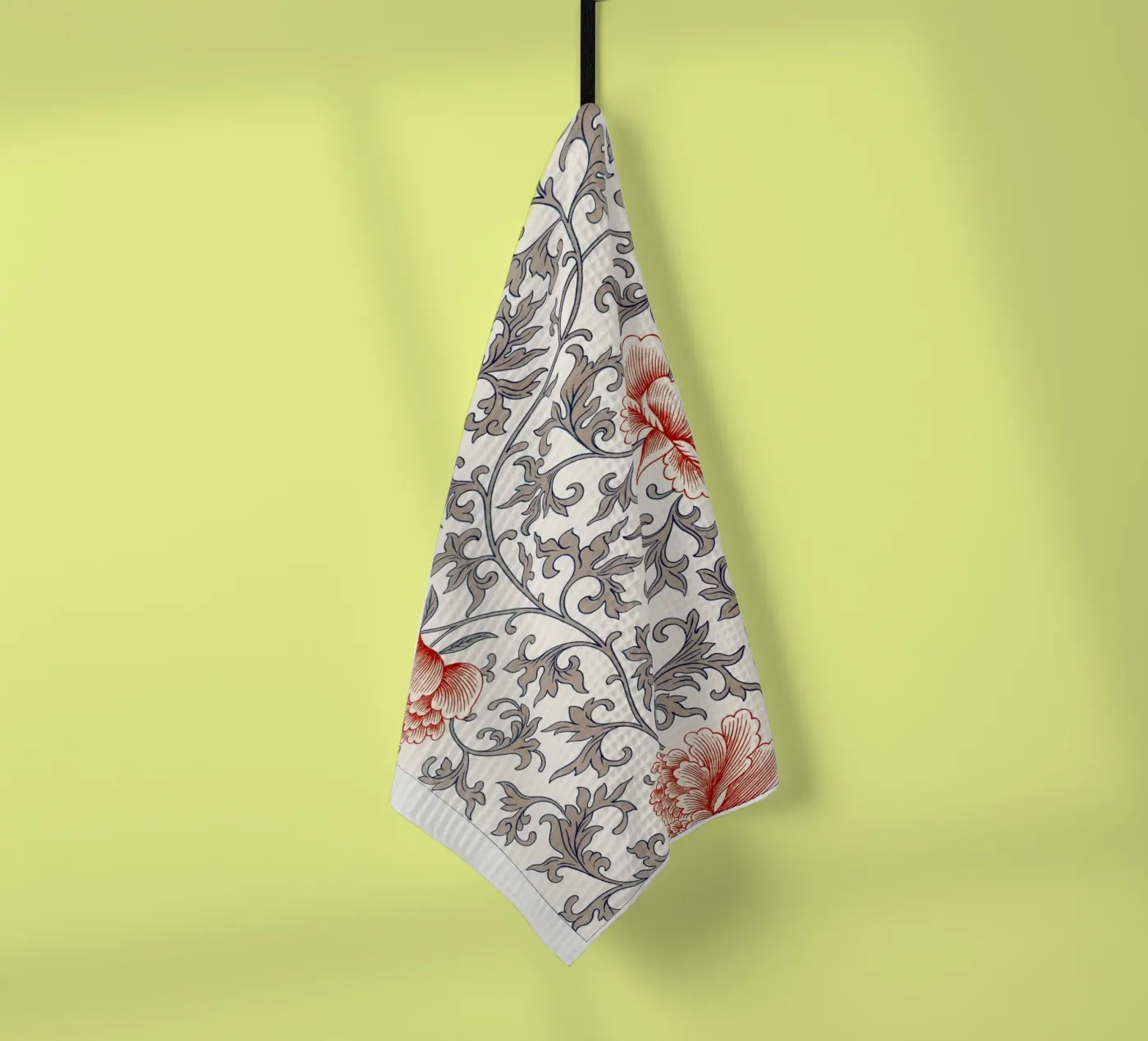 Flower pattern Geschirrtuch von vintageshop