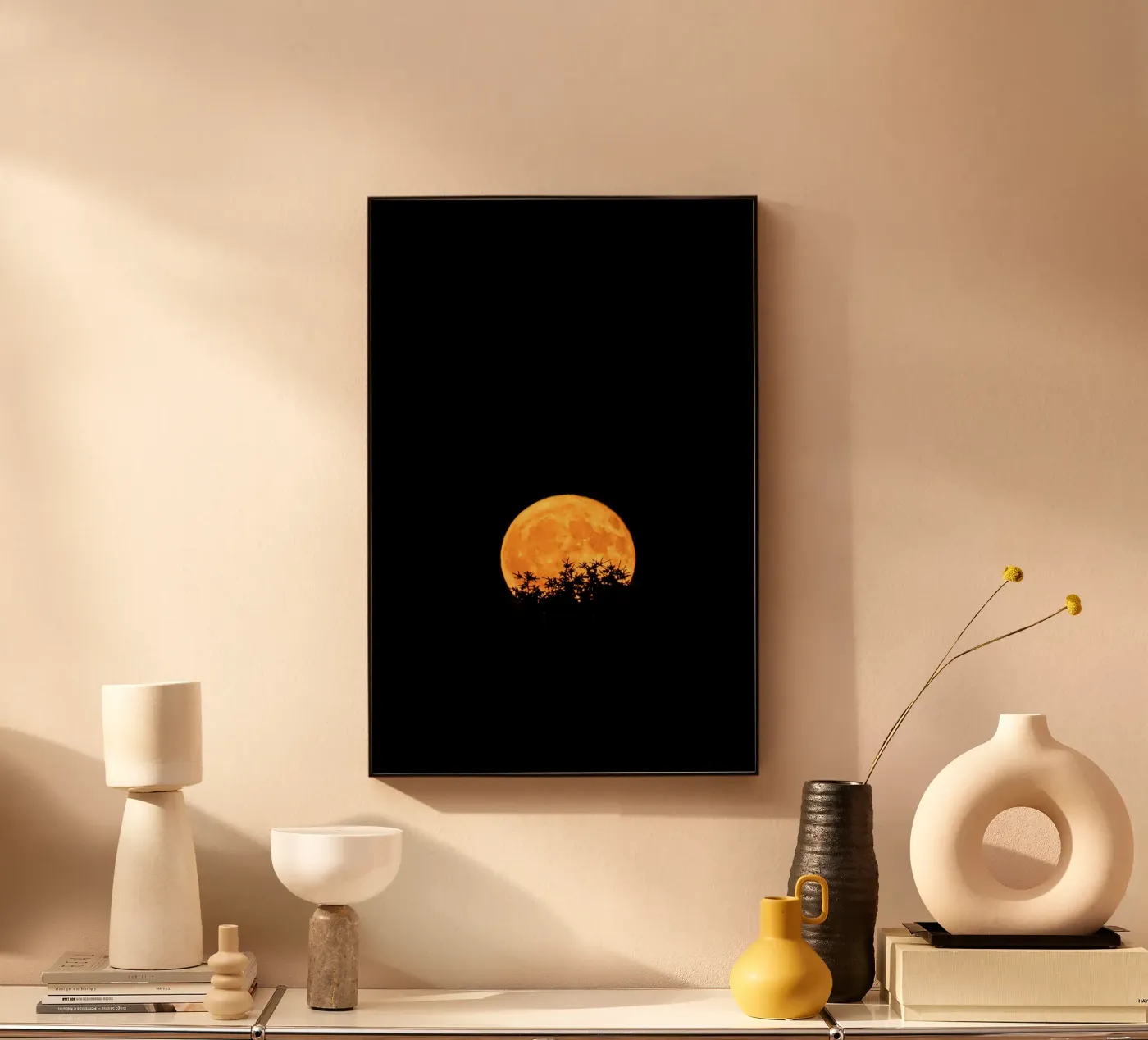 luna piena plexiglass da Earthly Visions