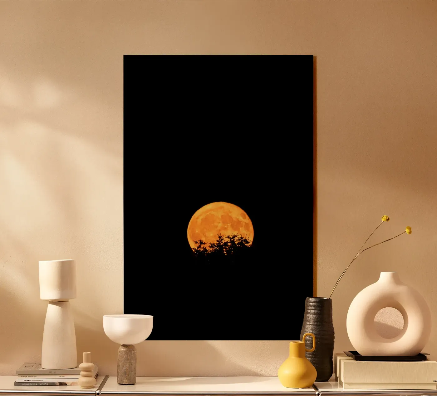 luna piena plexiglass da Earthly Visions