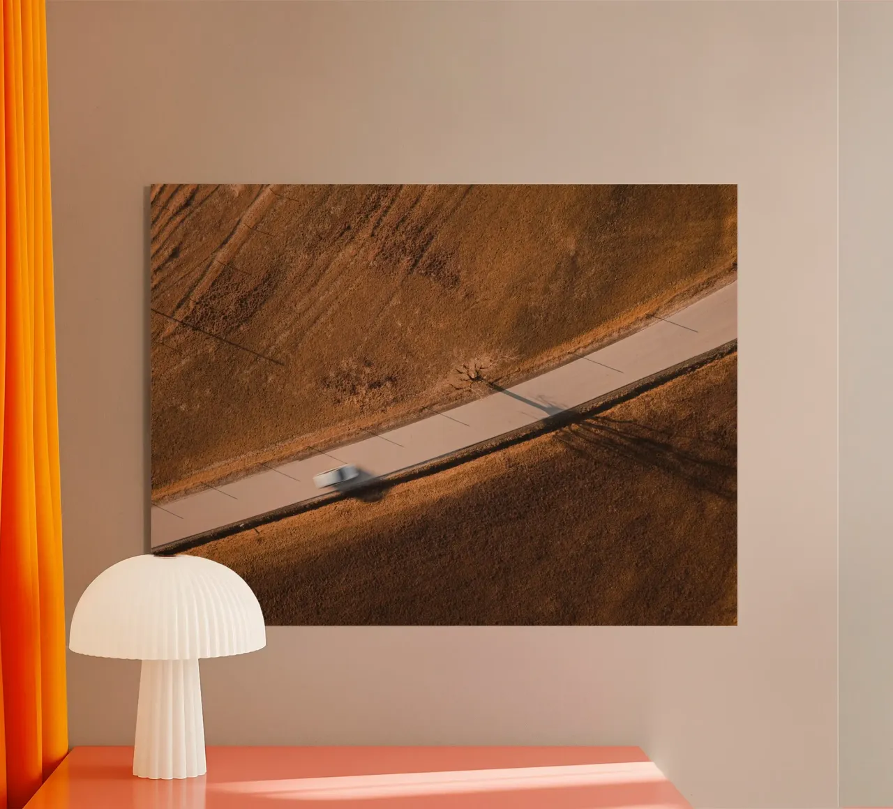 strada rurale plexiglass da Earthly Visions