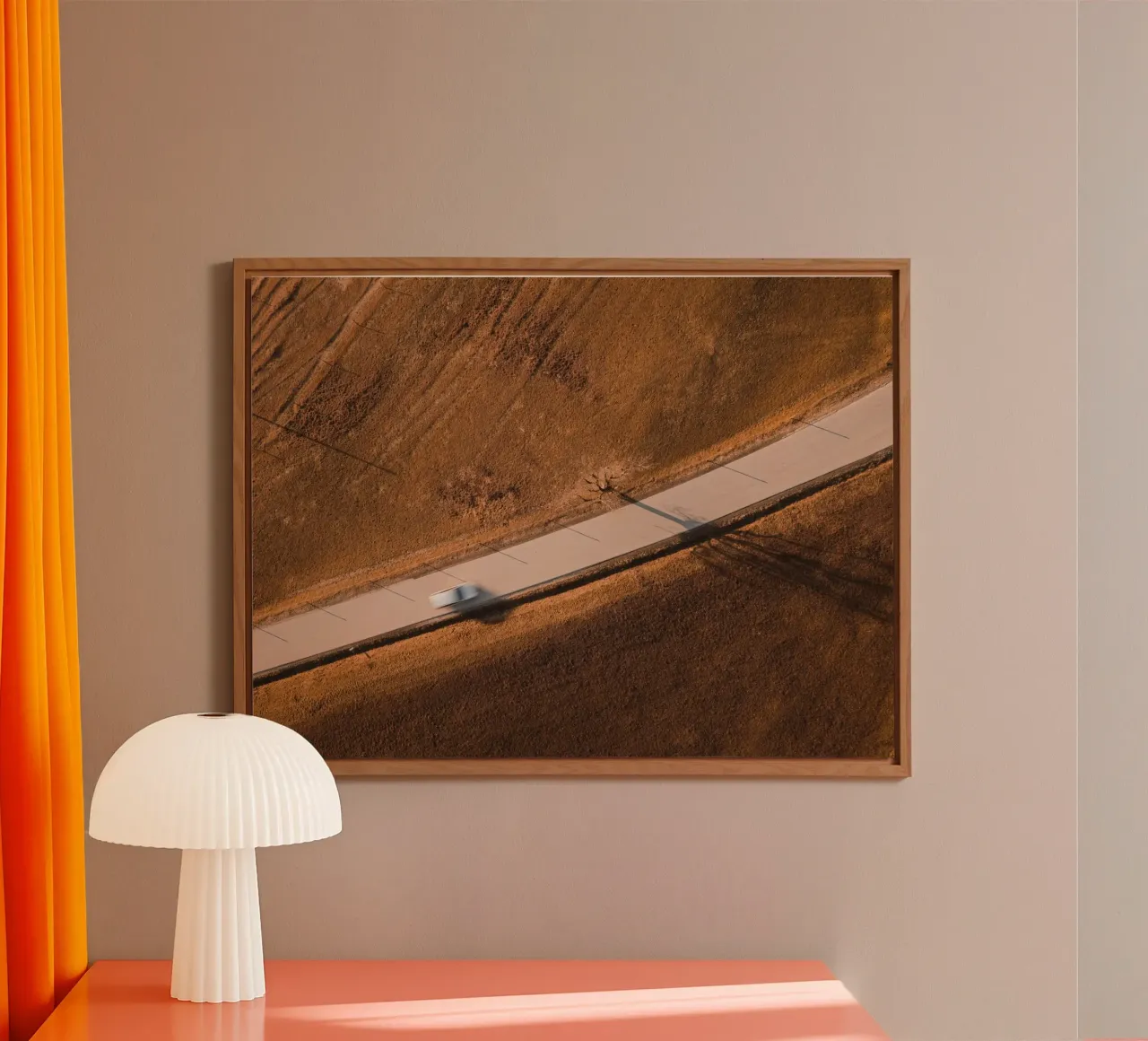 strada rurale alluminio dibond da Earthly Visions