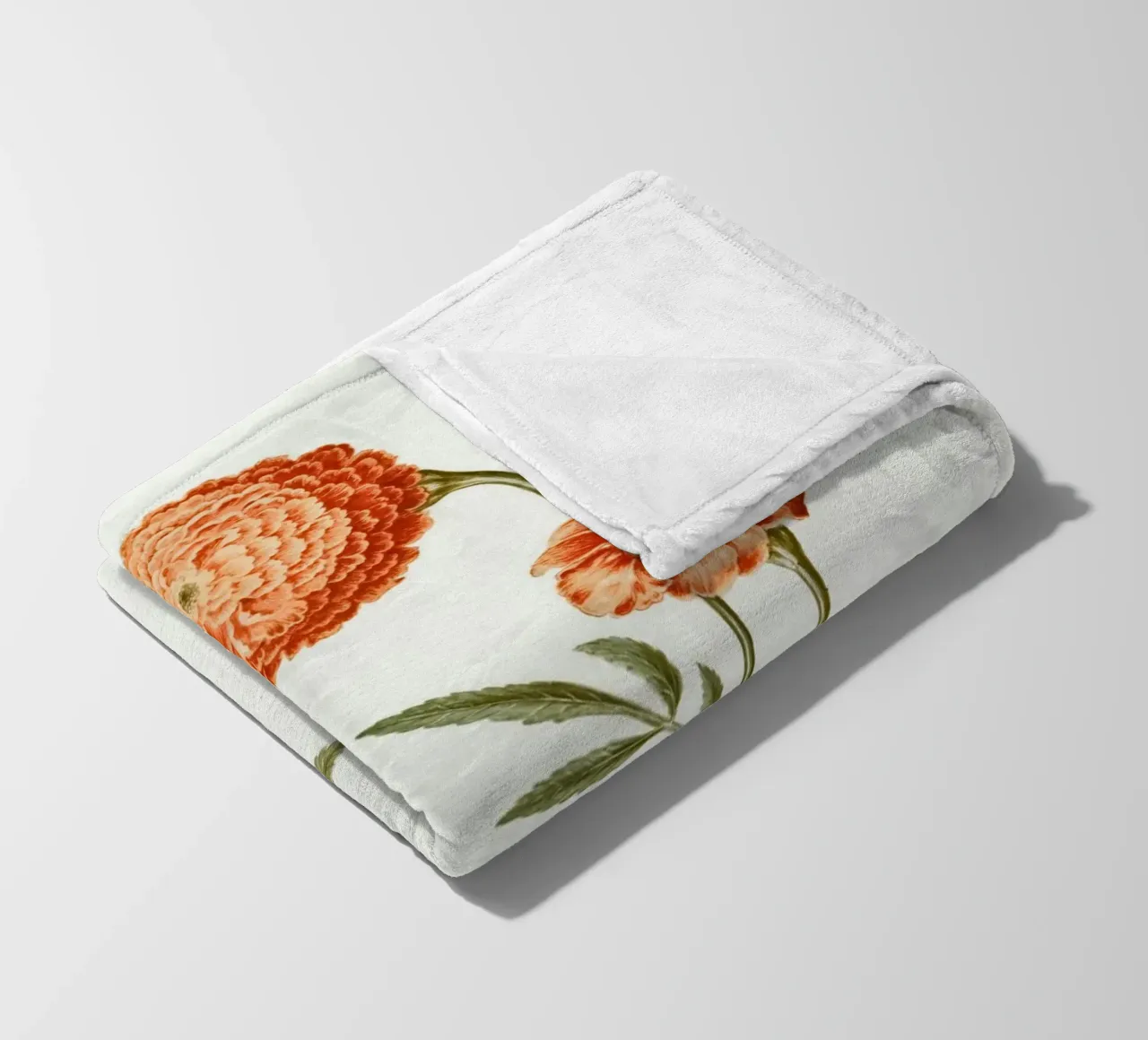 fiori botanici coperta in pile da Earthly Visions