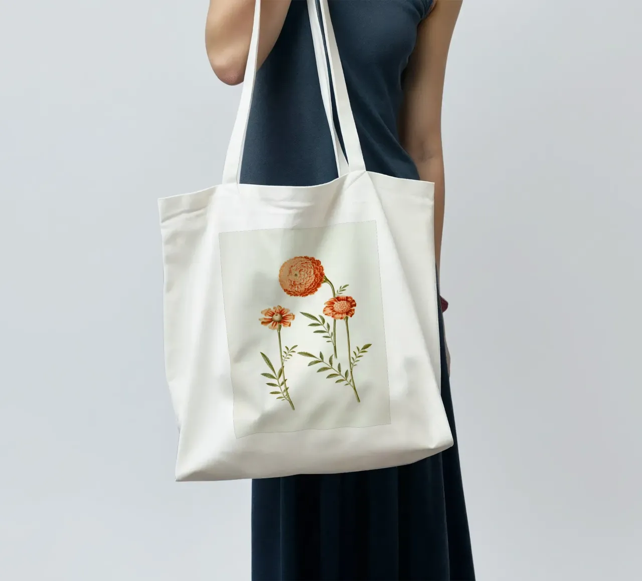fiori botanici borsa in juta da Earthly Visions