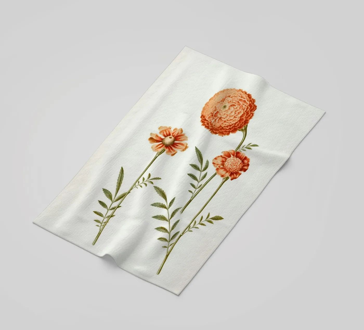 fiori botanici telo mare da Earthly Visions