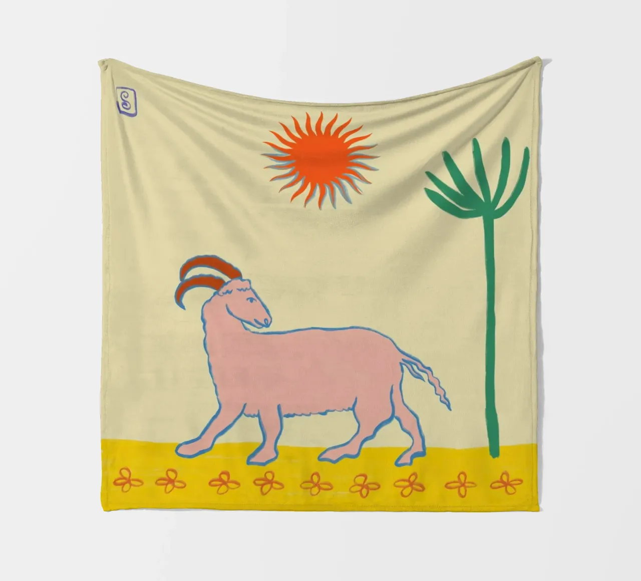 Aries Fleecedecke von Sandra Poliakov