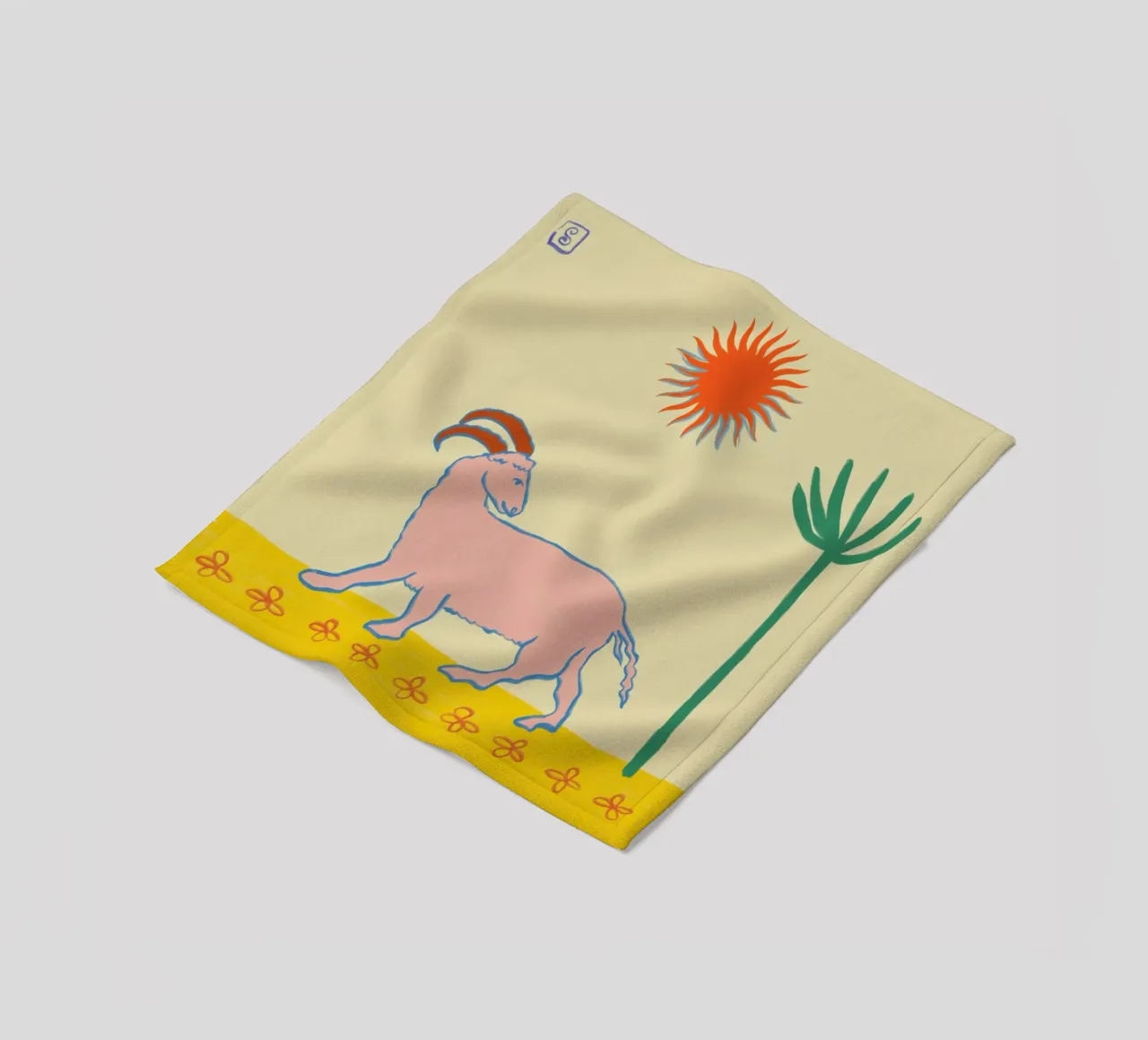 Aries Fleecedecke von Sandra Poliakov