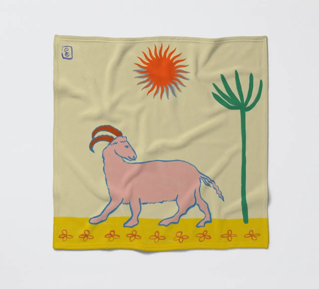 Aries Fleecedecke von Sandra Poliakov