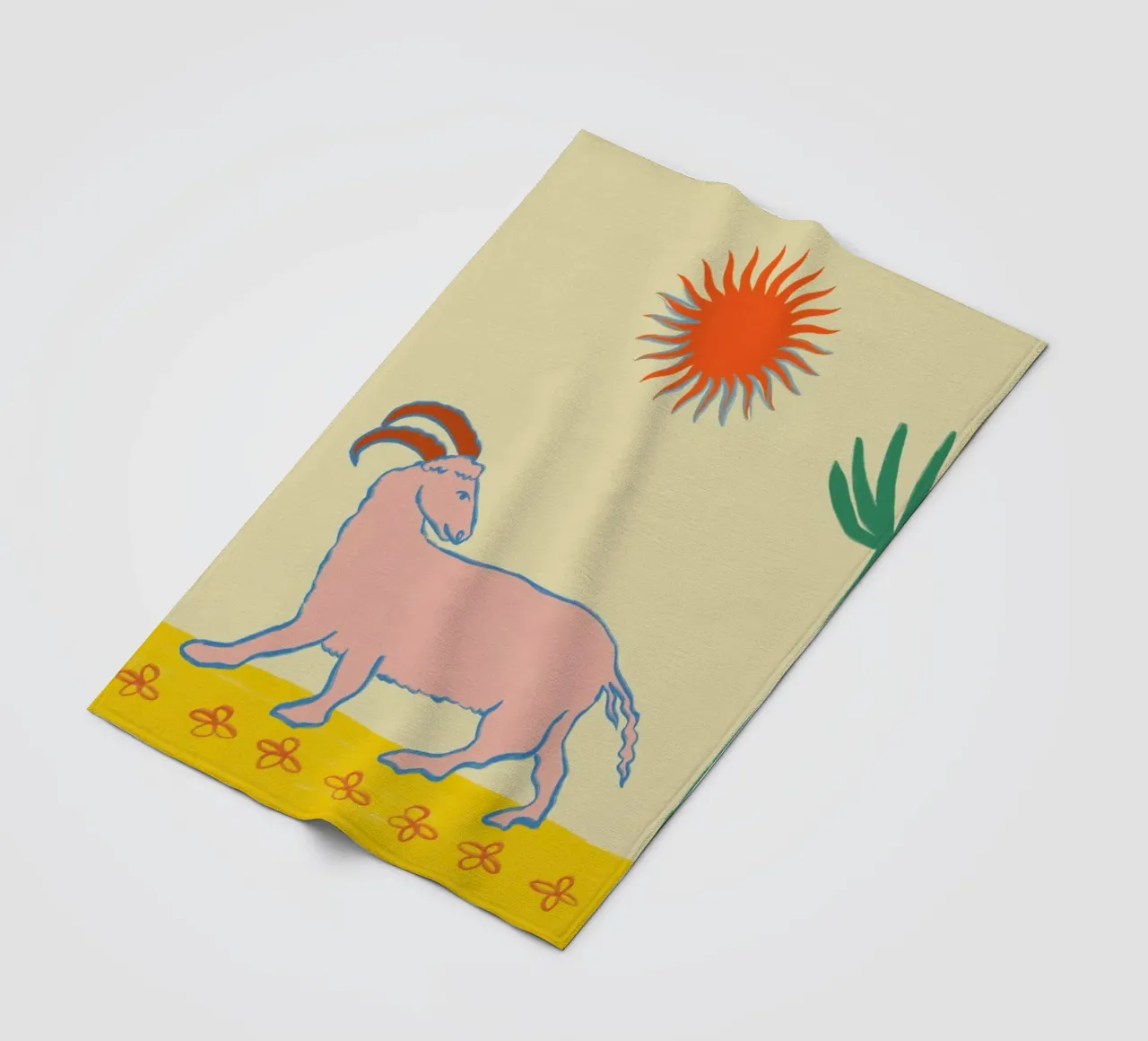 Aries Fleecedecke von Sandra Poliakov