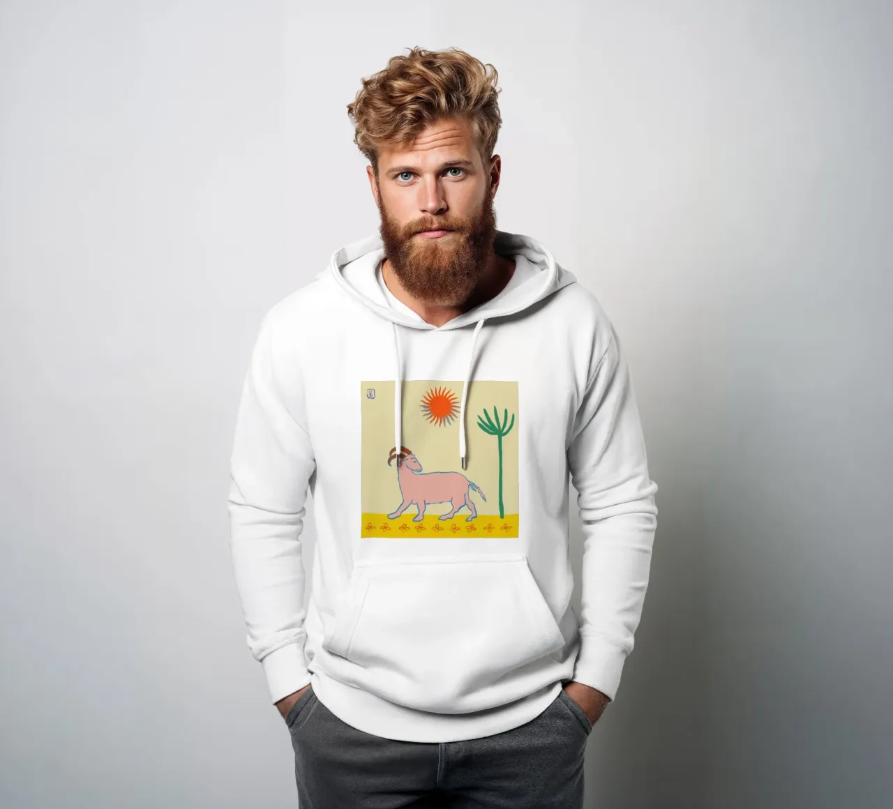 Aries felpa con cappuccio da Sandra Poliakov