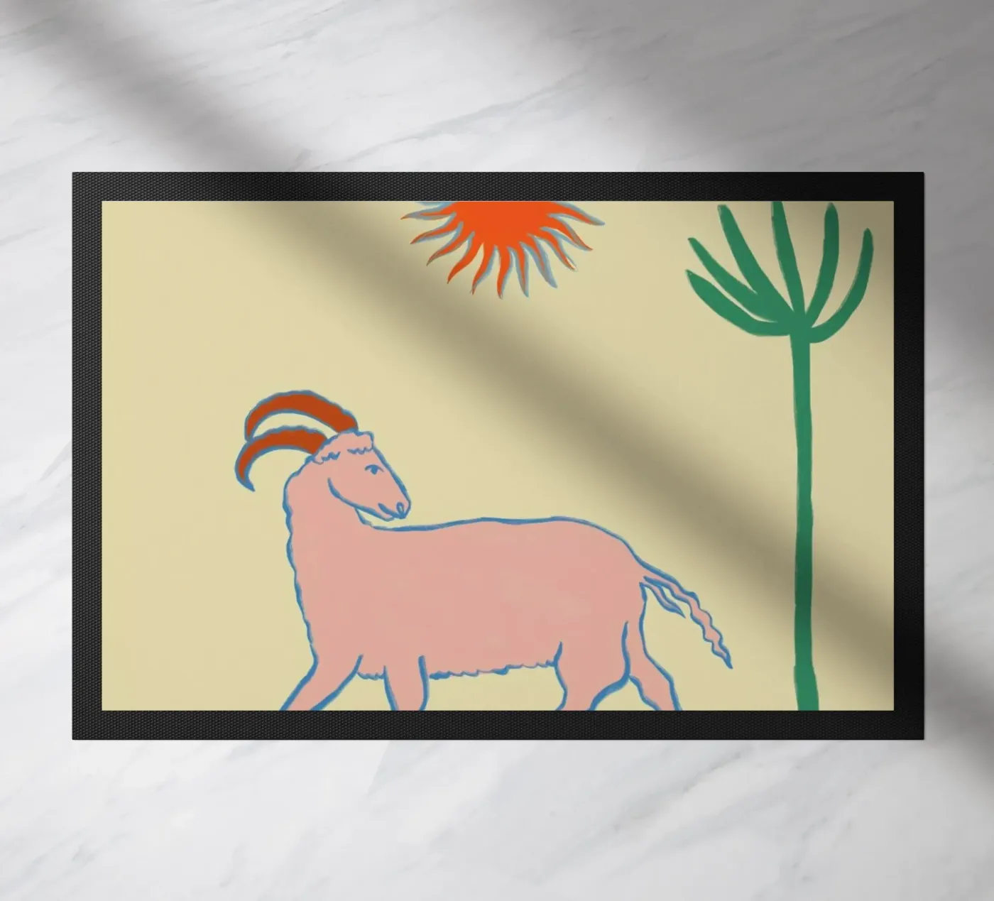 Aries paillasson de Sandra Poliakov