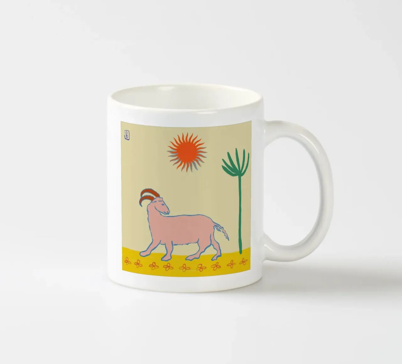 Aries tazza in ceramica da Sandra Poliakov
