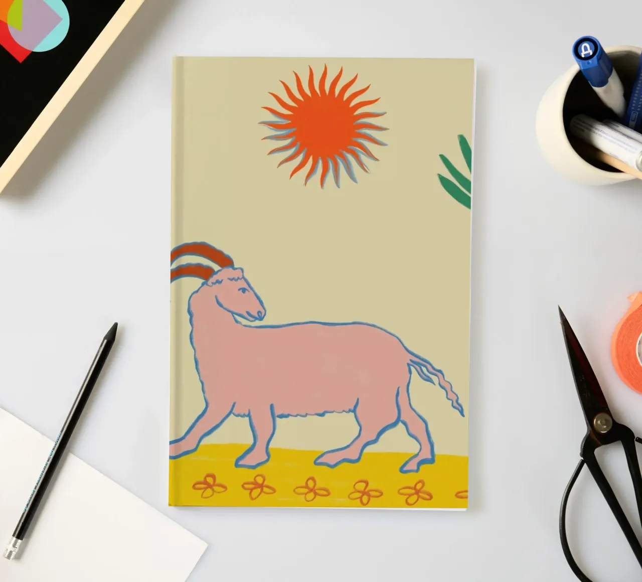 Aries notebook by Sandra Poliakov