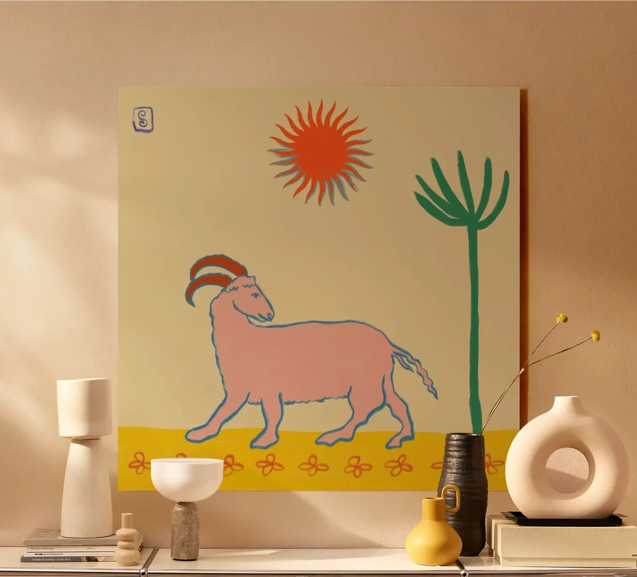 Aries plexiglass da Sandra Poliakov