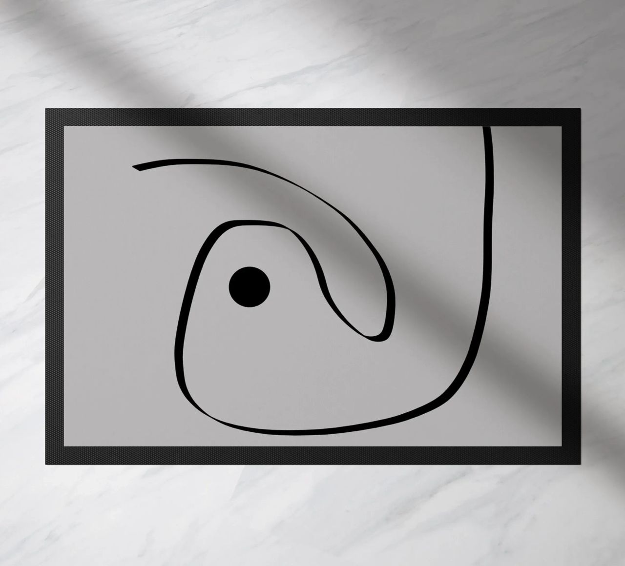 Figure with lines in taupe I zerbino da Imaginative