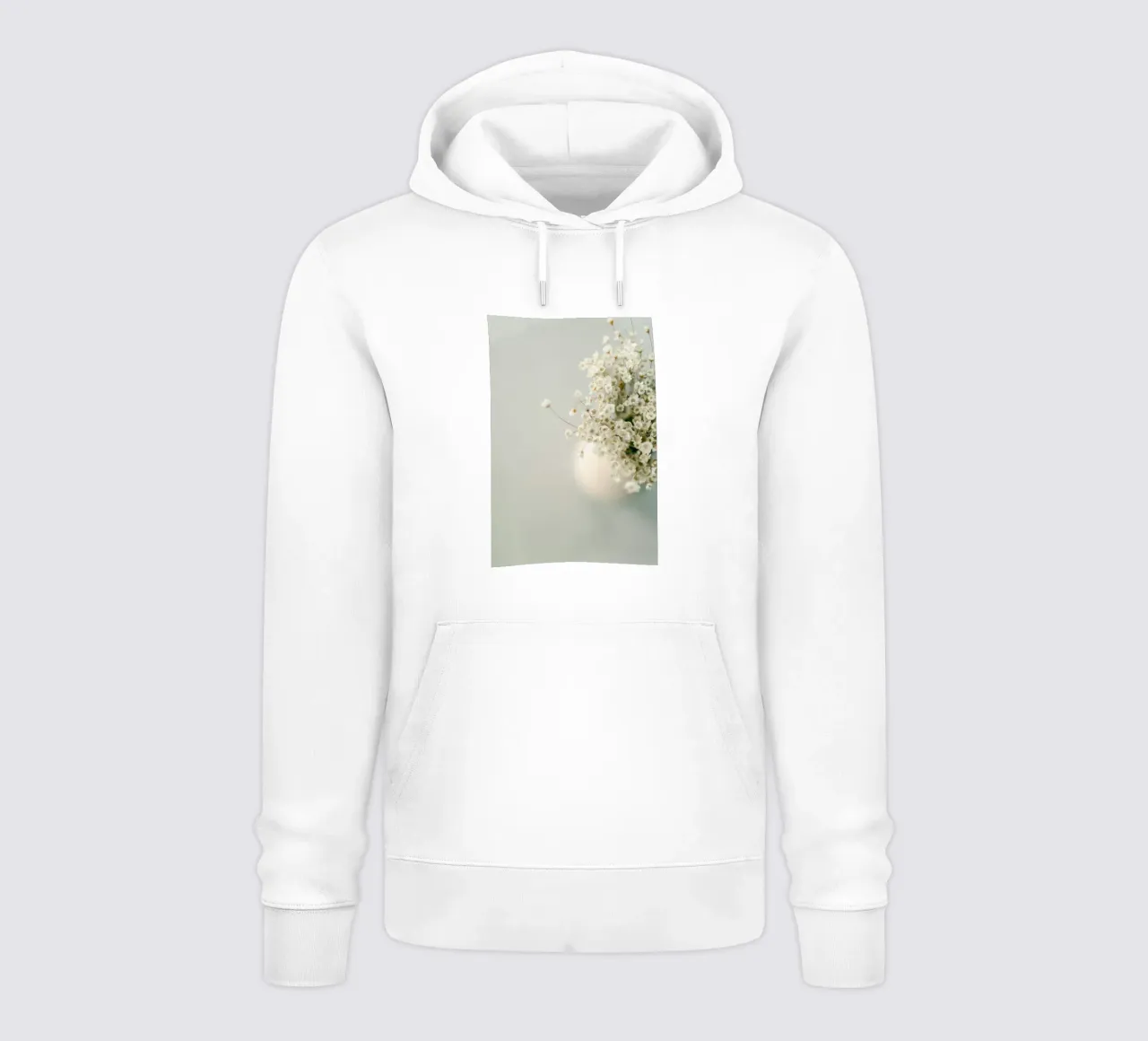 Un vaso di fiori secchi felpa con cappuccio da Peace